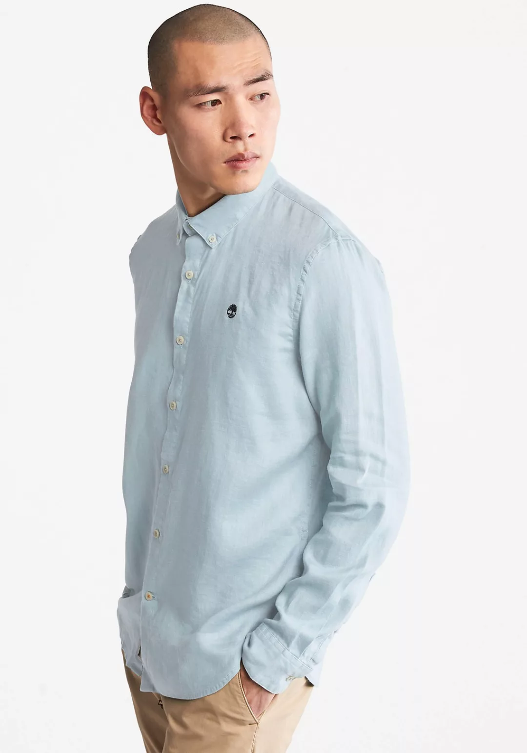 Timberland Langarmhemd MILL BROOK Linen Shirt günstig online kaufen