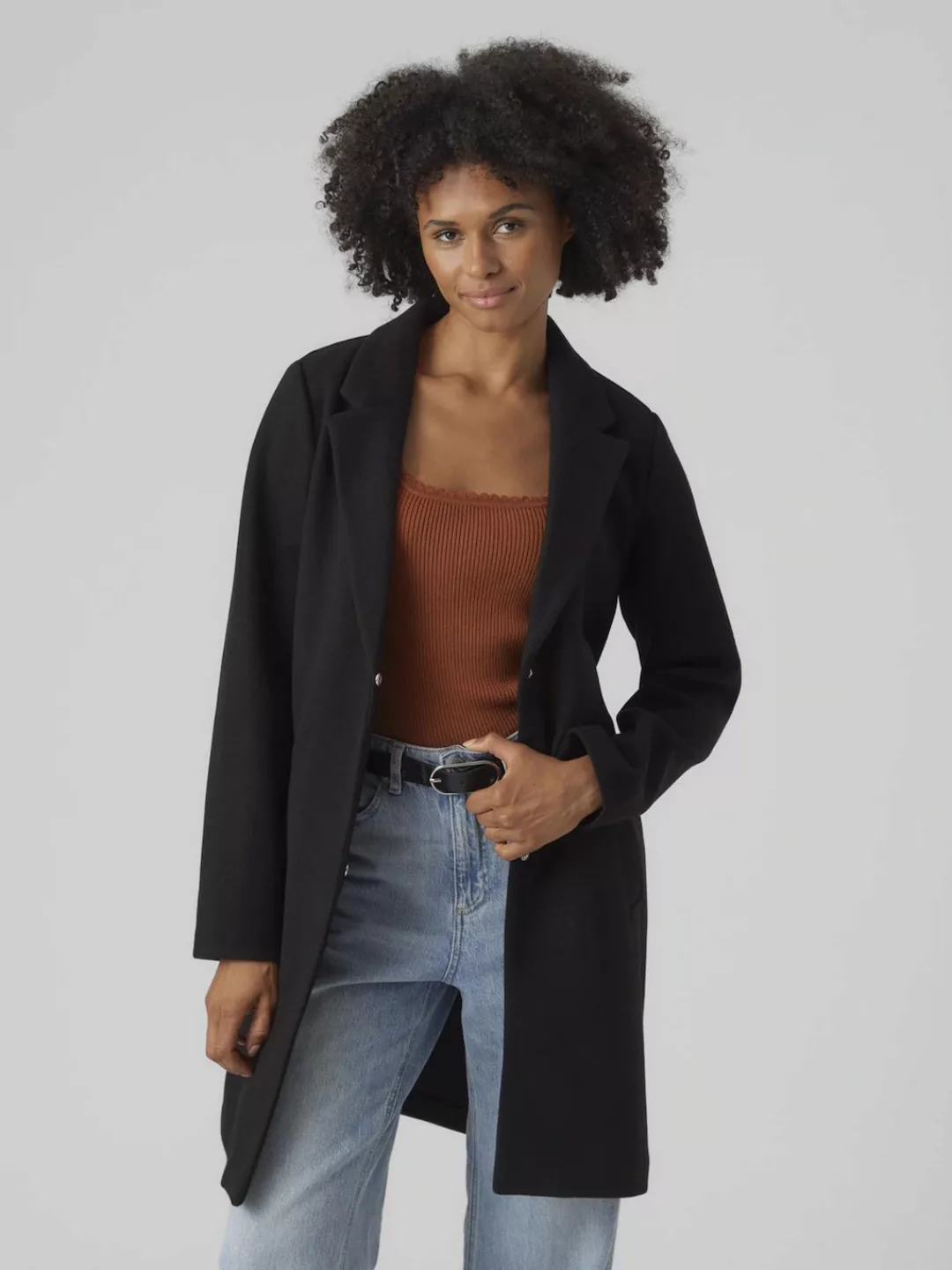 Vero Moda Langmantel "VMPOP COAT ENT" günstig online kaufen