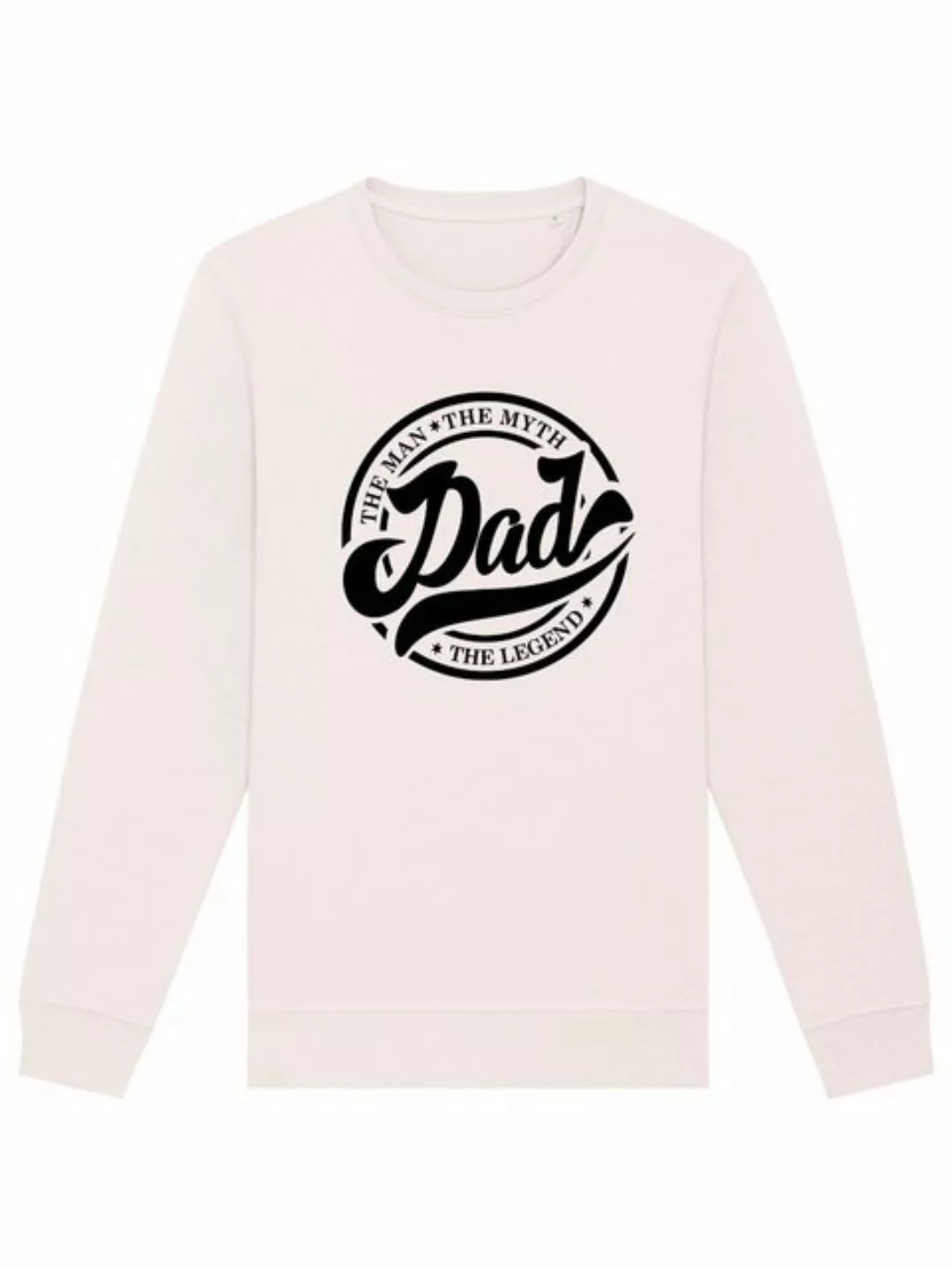 ANNIS Fashion & Accessoires Sweatshirt "DAD" (1-tlg) hoher Biobaumwollantei günstig online kaufen