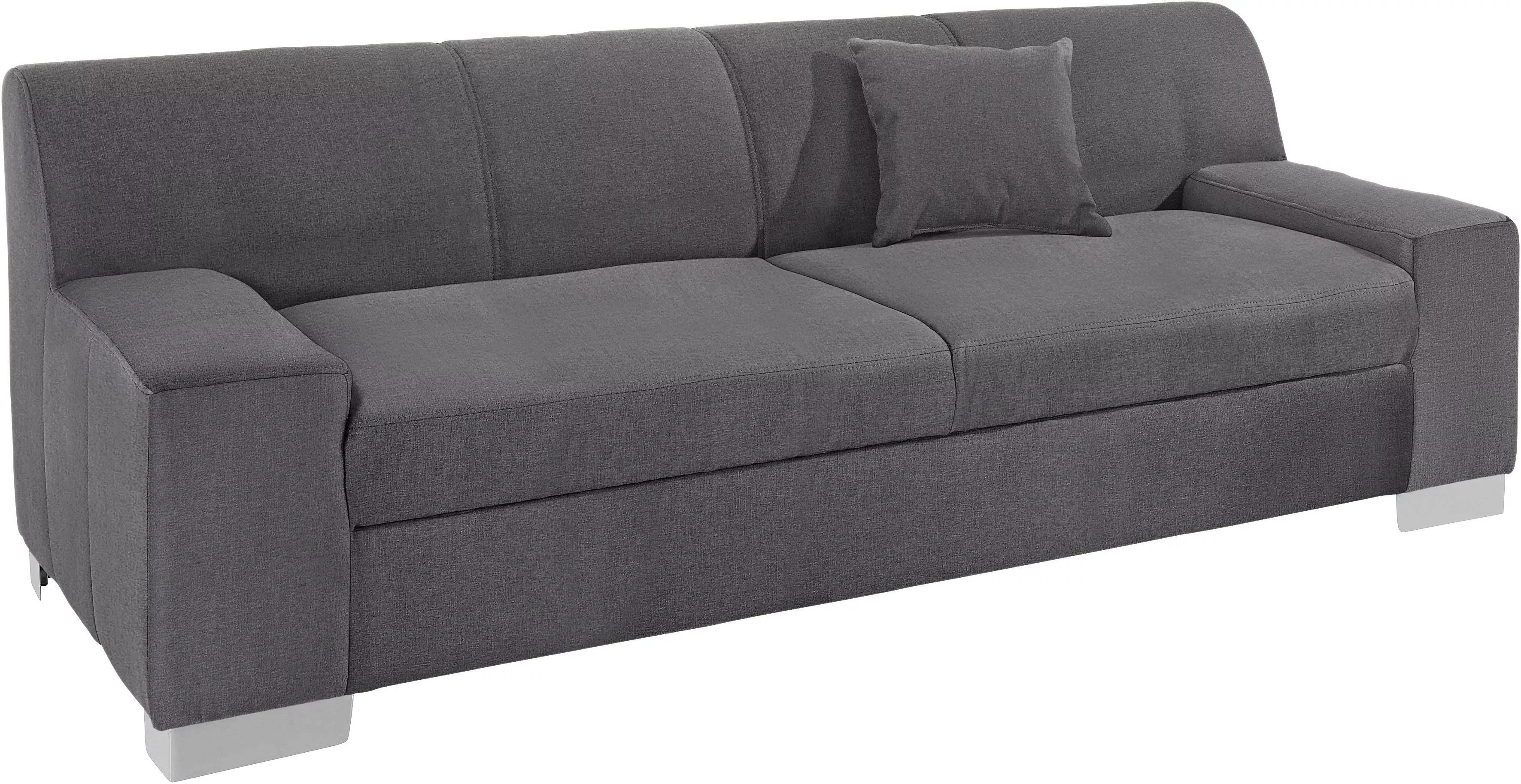 DOMO collection 2,5-Sitzer "Bero, elegant und zeitlos, kubisch, flache Arml günstig online kaufen
