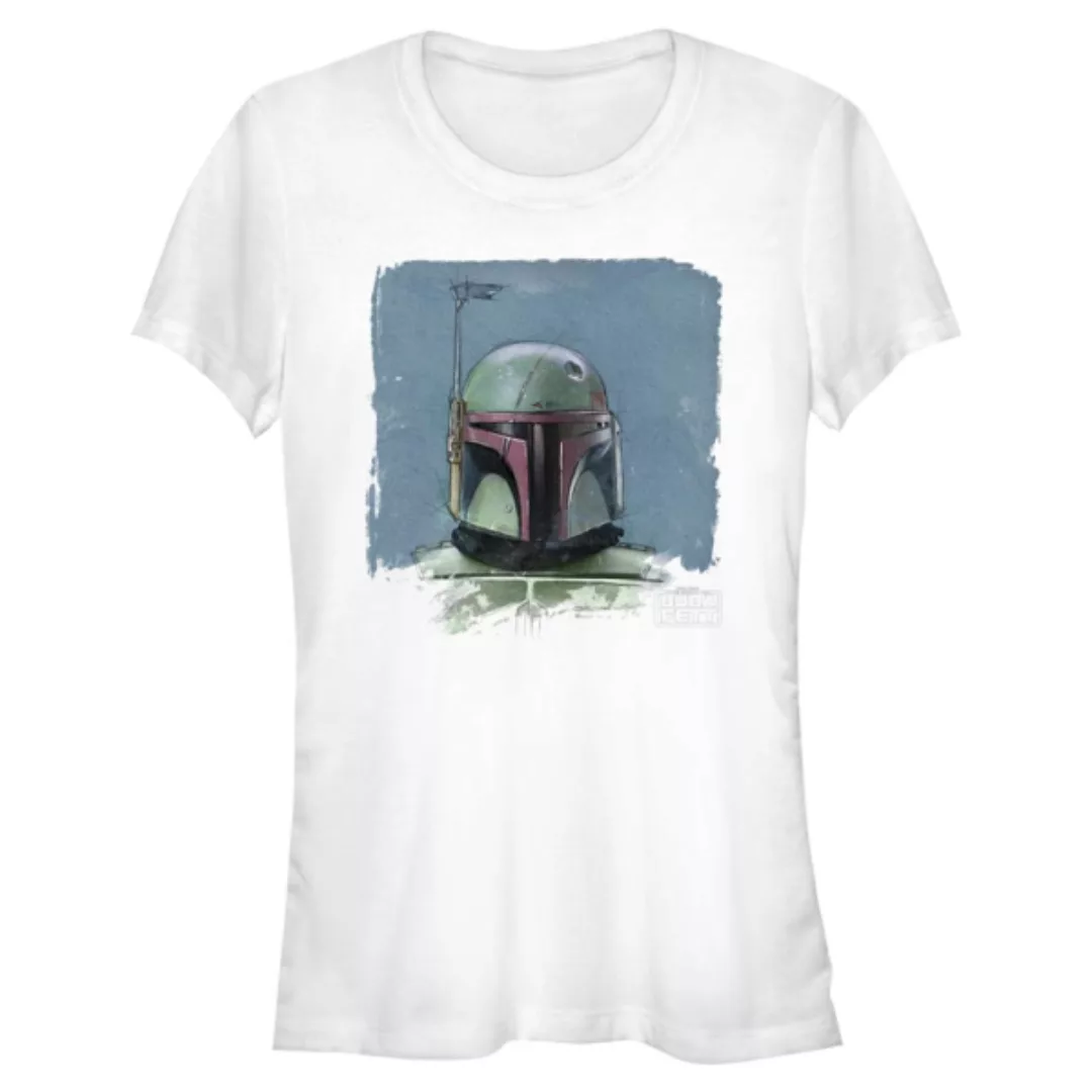 Star Wars - Book of Boba Fett - Boba Fett Portrait - Frauen T-Shirt günstig online kaufen