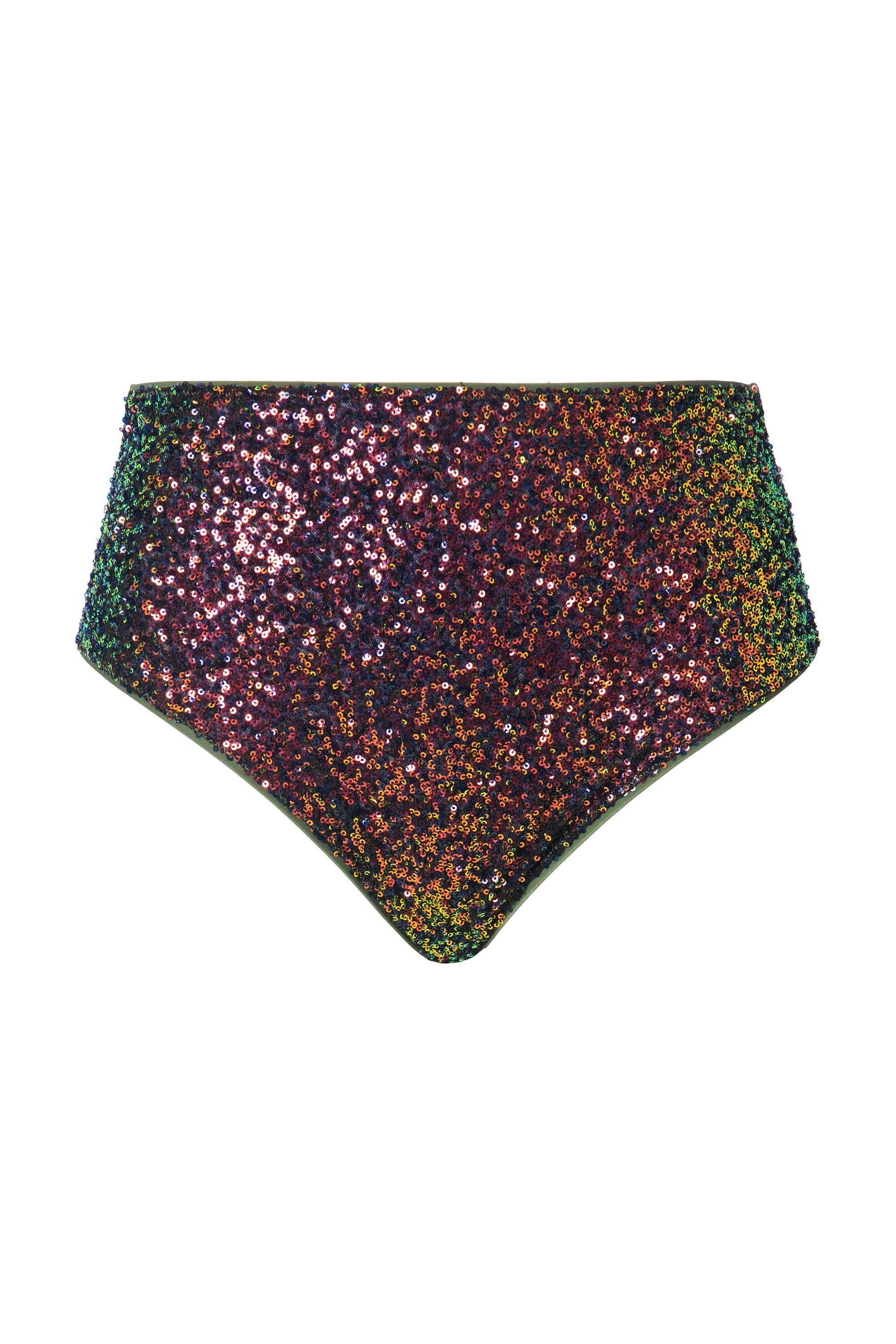 Studio Untold Bikinislip Bikini-Slip HighWaist Pailletten günstig online kaufen
