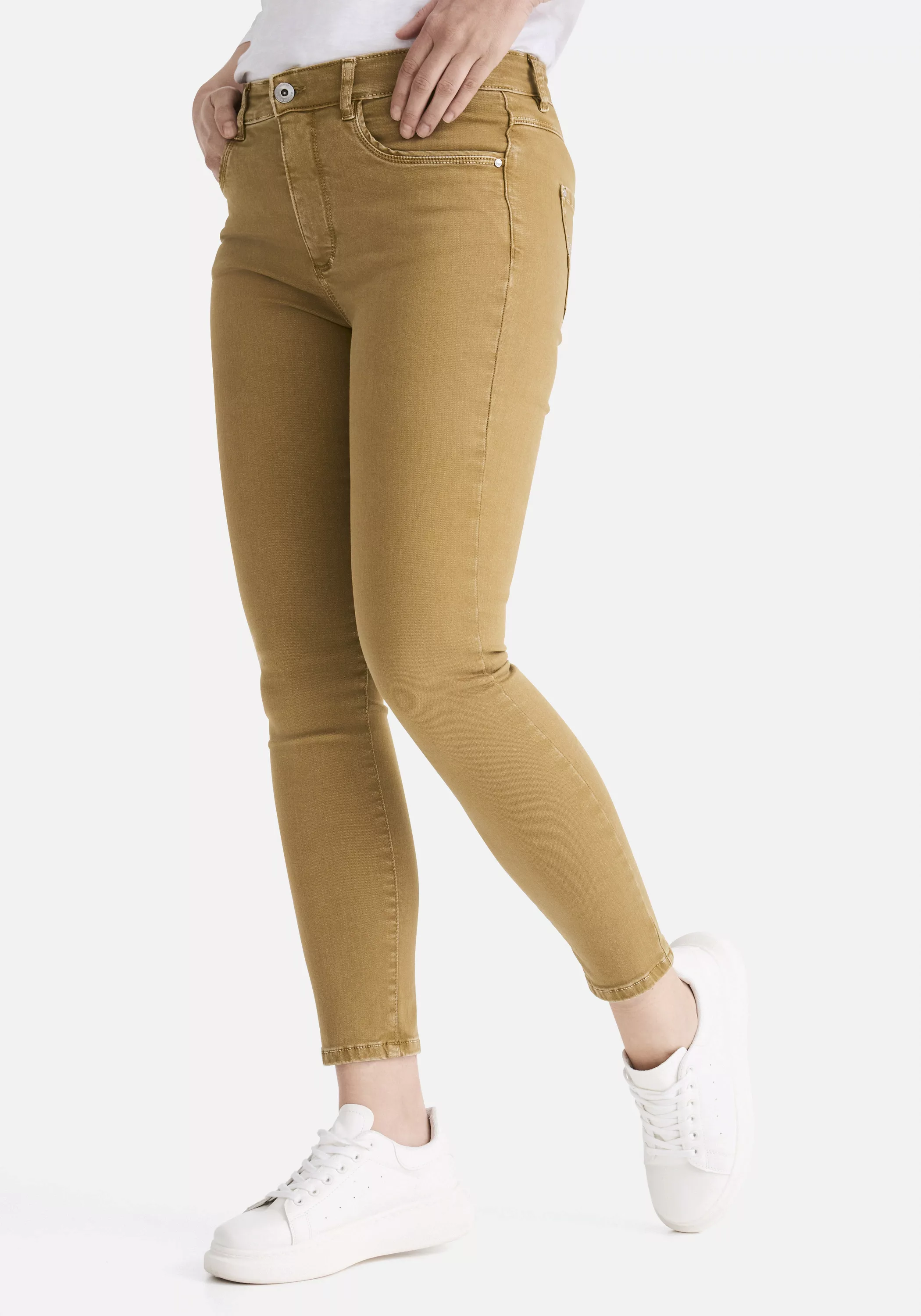STOOKER WOMEN 5-Pocket-Jeans "Rio Colour Skinny Fit", Skinny Fit Casual Cle günstig online kaufen