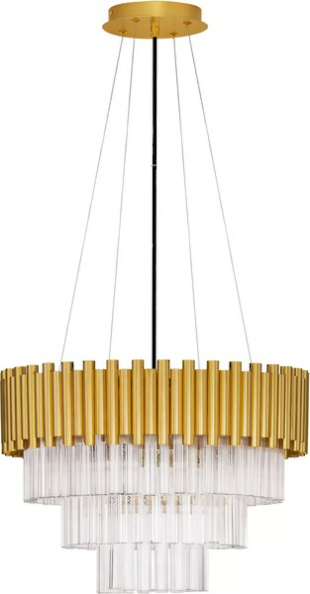 Nova Luce Hängeleuchten »MAGNOLIA«, 6 flammig, Leuchtmittel E14   ohne Leuc günstig online kaufen