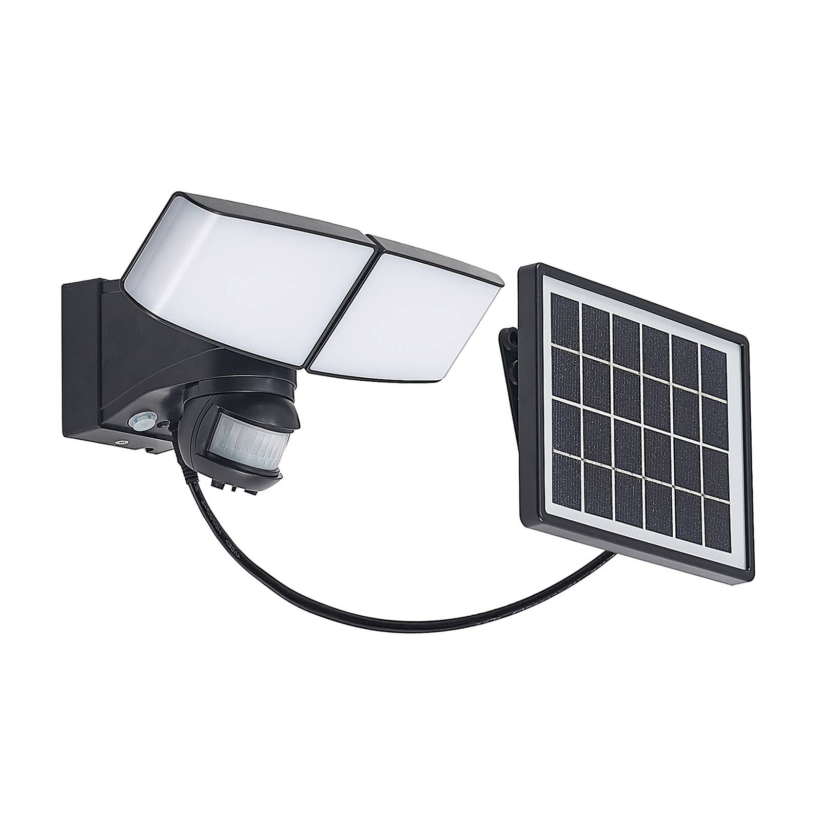 Prios Kalvito LED-Solar-Wandstrahler Sensor, 2-fl. günstig online kaufen