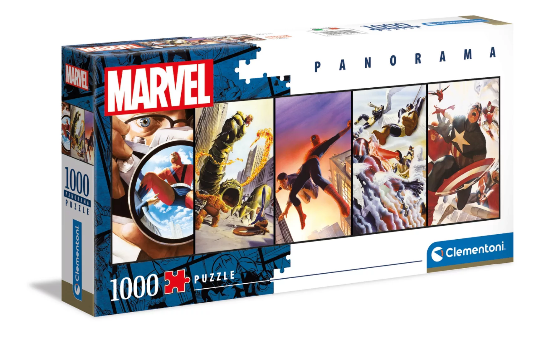 Clementoni 39611 - 1000 Teile Panorama Puzzle - Marvel günstig online kaufen