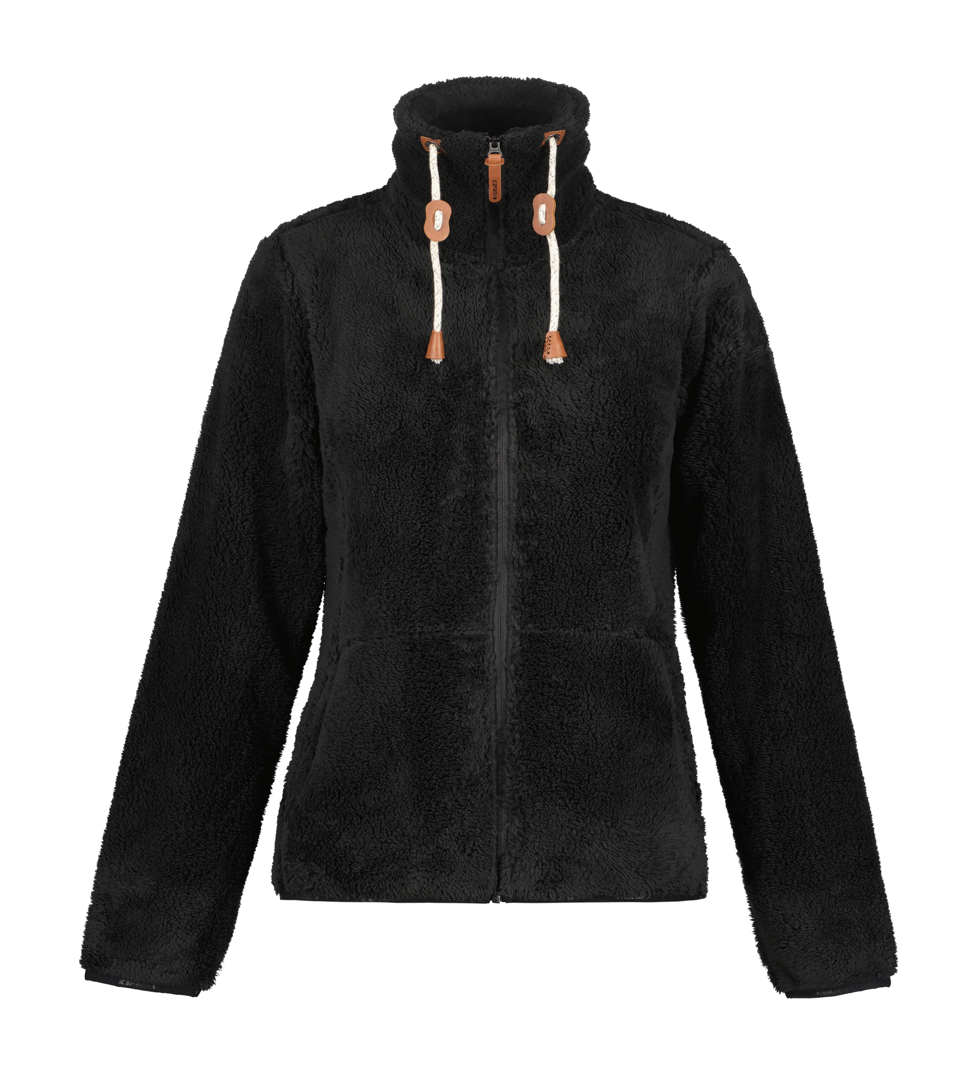 Icepeak Fleecejacke "D KUSCHELFLEECEJACKE COLONY", (1 St.), mit Kordel günstig online kaufen