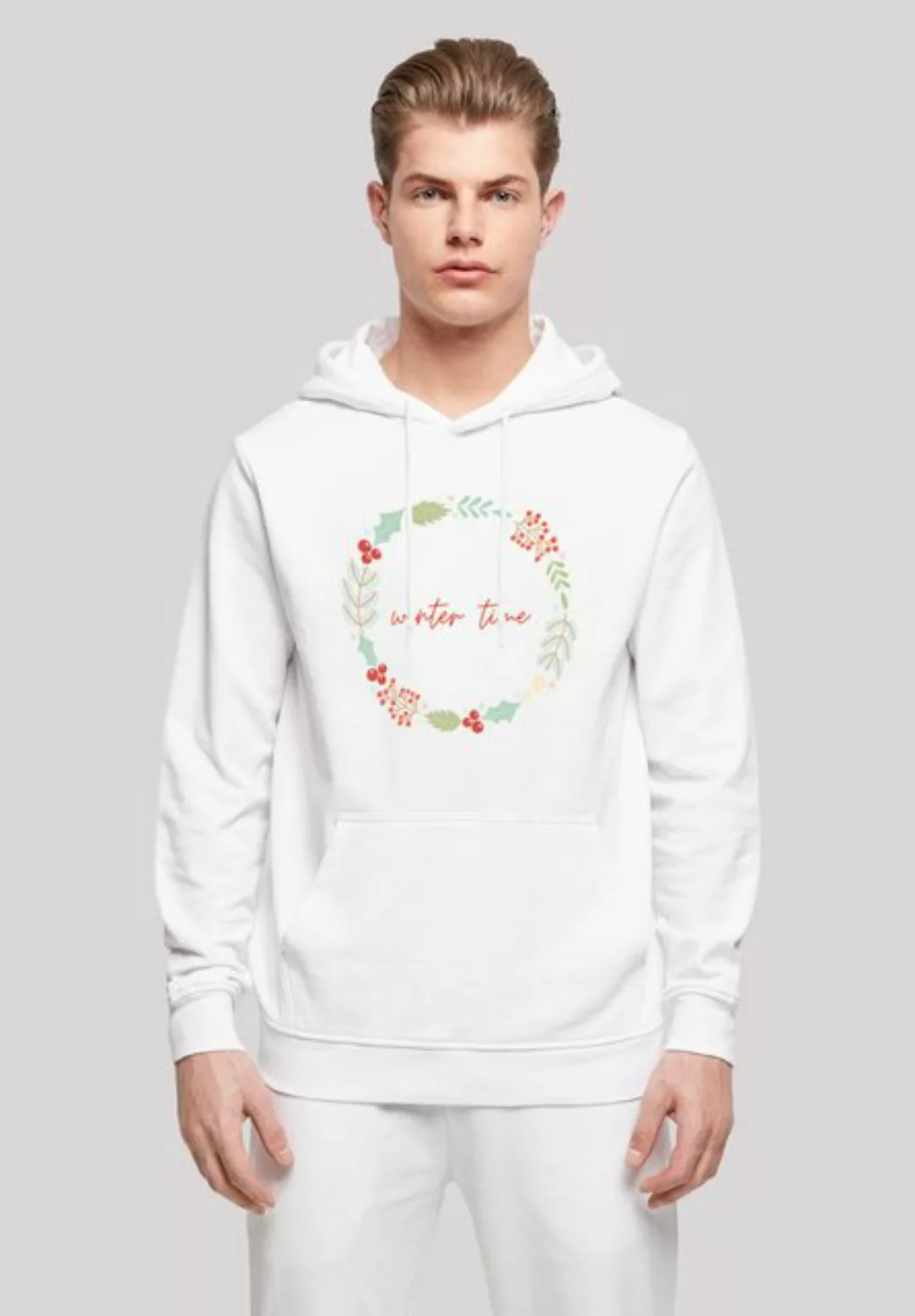 F4NT4STIC Kapuzenpullover Winter Time Print günstig online kaufen