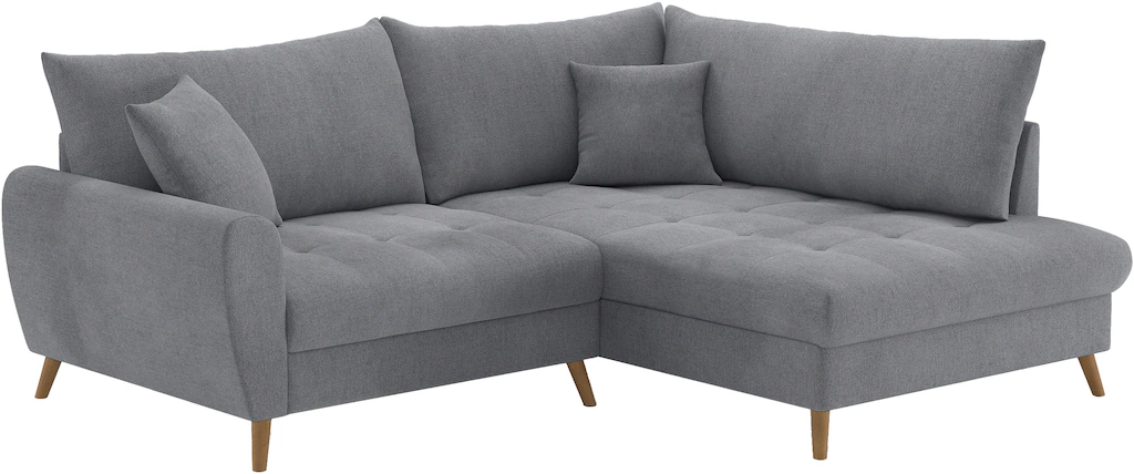 Mr. Couch Ecksofa "Blackburn II, L-Form", Mit Kaltschaumpolsterung bis 140 günstig online kaufen