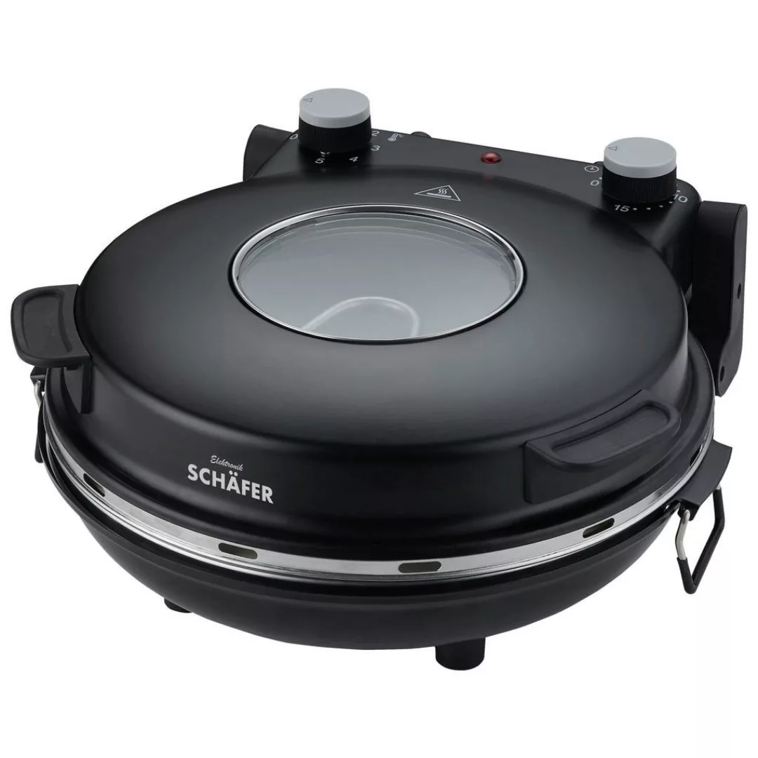 Schäfer Pizzamaker 1200W Ø32cm schwarz Modell 1 günstig online kaufen