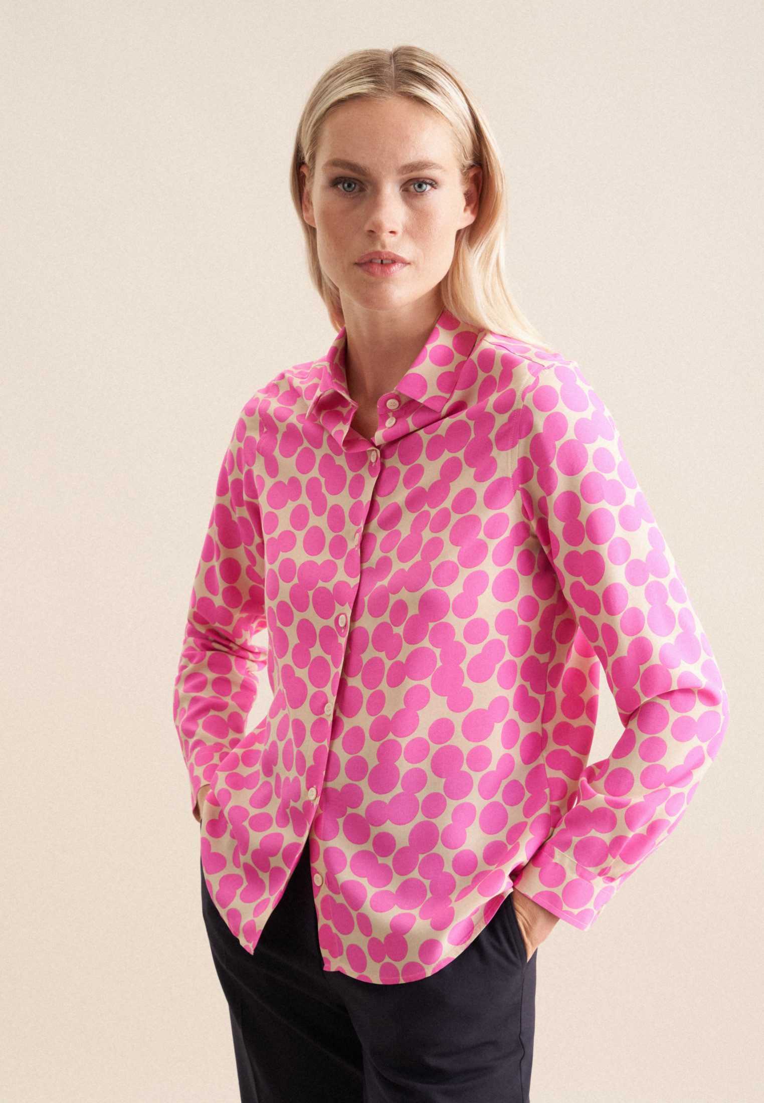 seidensticker Hemdbluse, 1/1 Druck günstig online kaufen