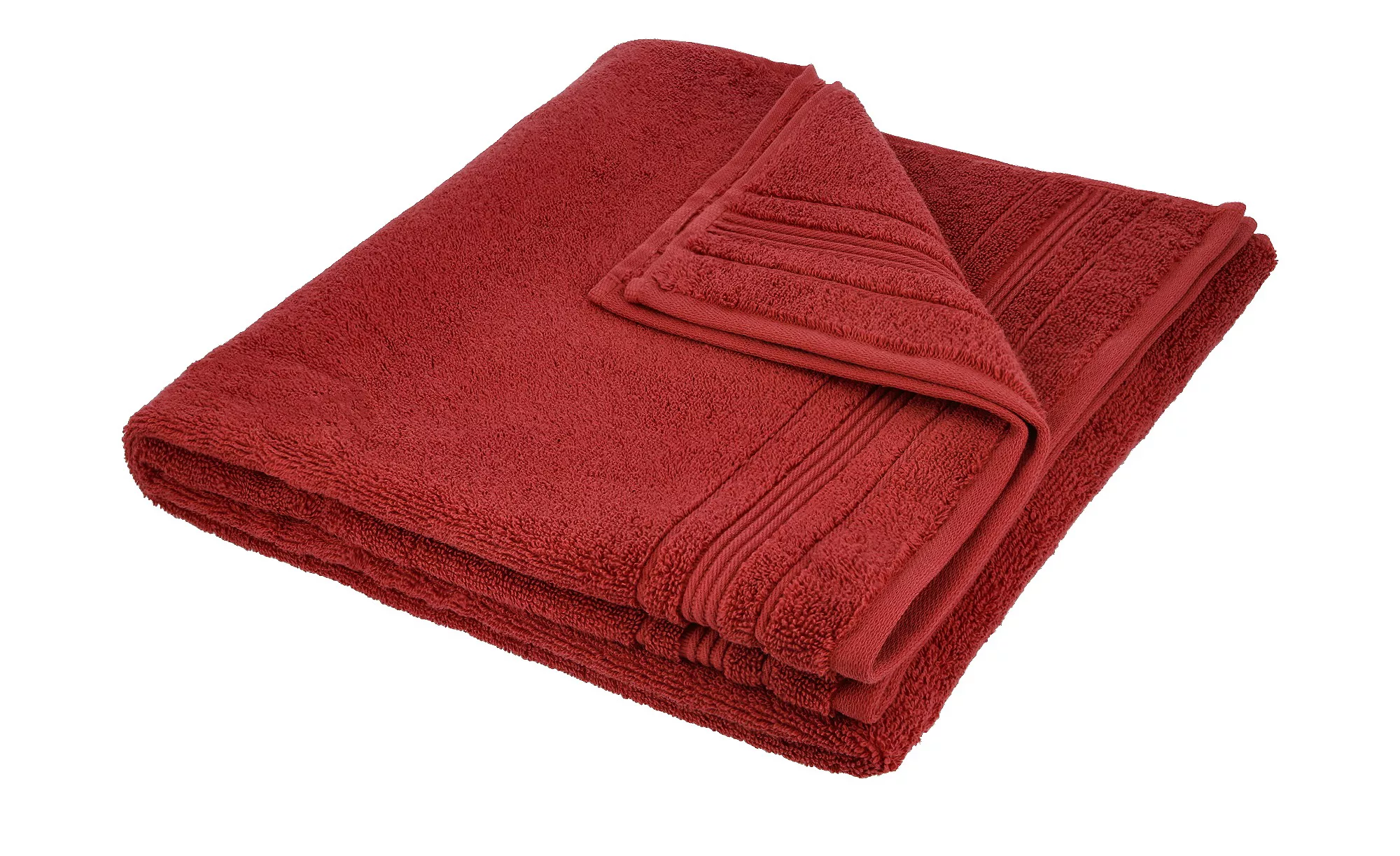 VOSSEN Duschtuch  Soft Dreams - rot - 100% Baumwolle - 67 cm - Heimtextilie günstig online kaufen