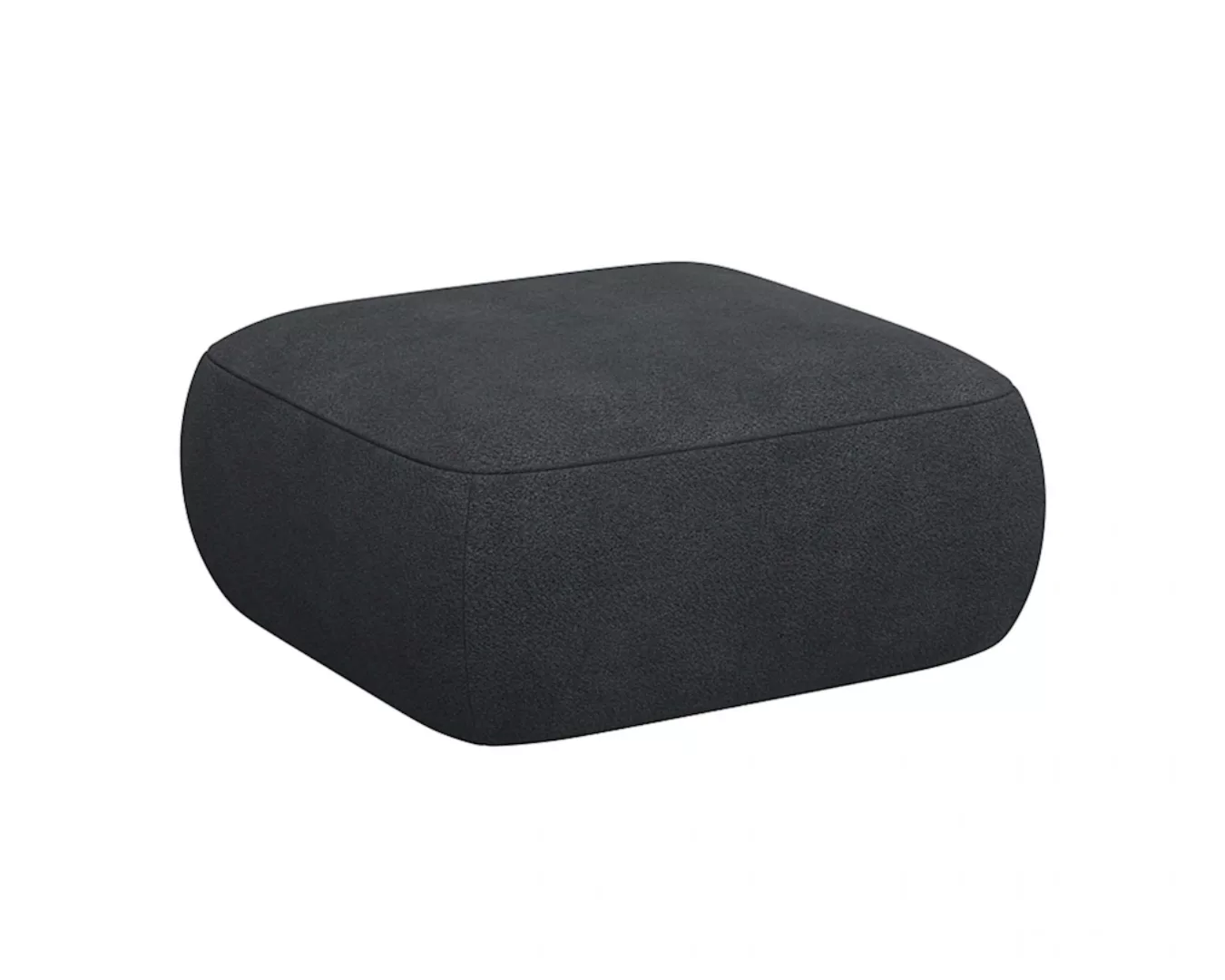 FLEXLUX Pouf »Torino, rund, bodennah, Sitzhocker, Polsterhocker«, Modernes, günstig online kaufen