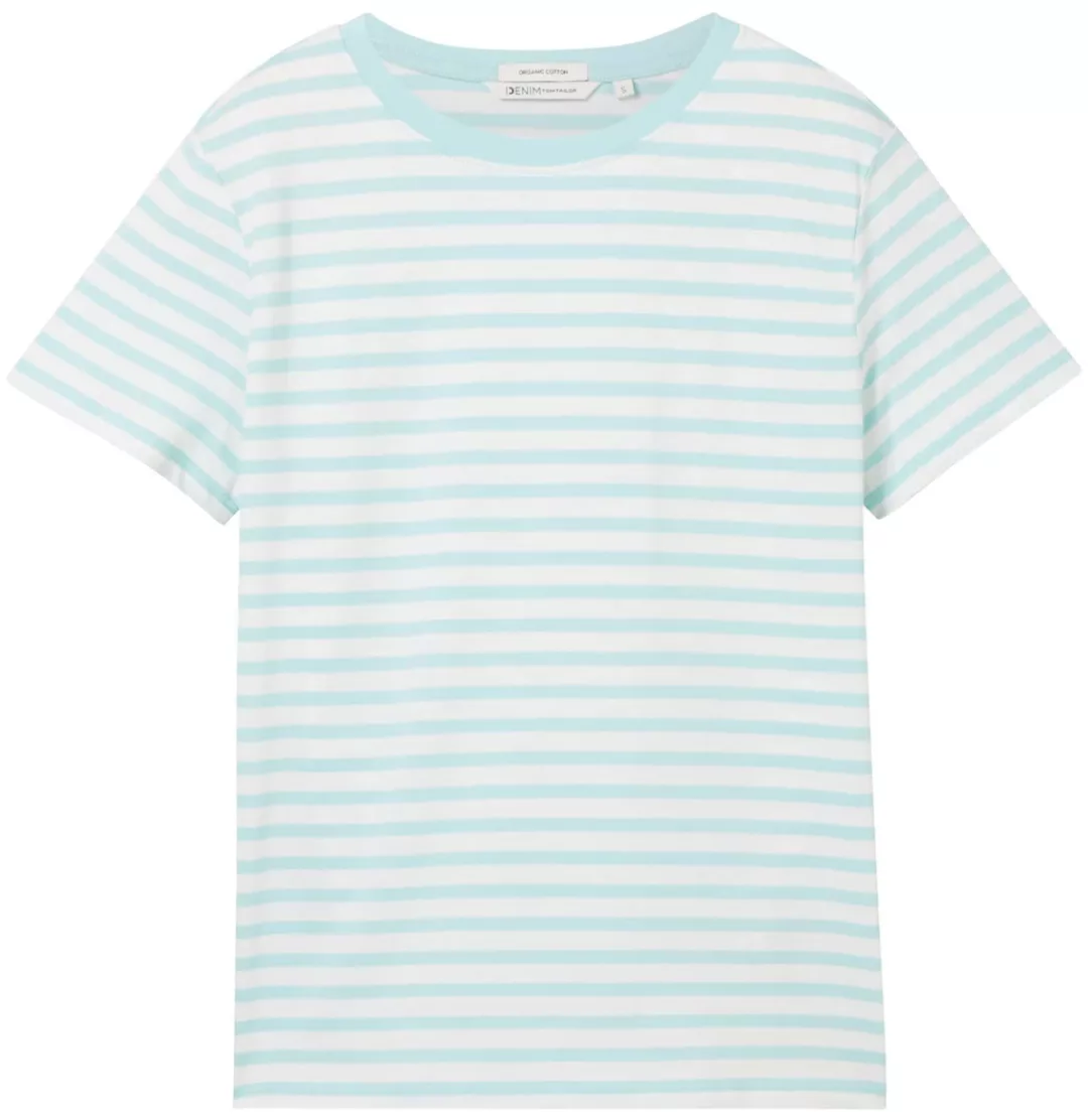 TOM TAILOR Denim T-Shirt, geringelt günstig online kaufen