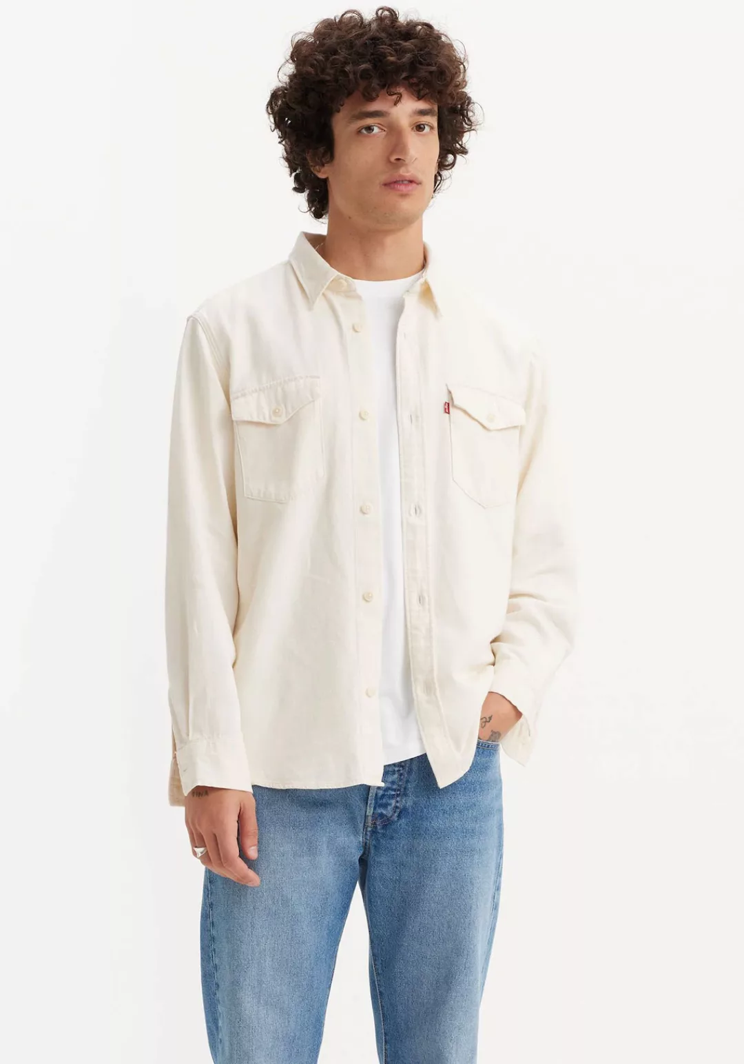 Levis Jeanshemd "RELAXED FIT WESTERN", im Western-Stil günstig online kaufen