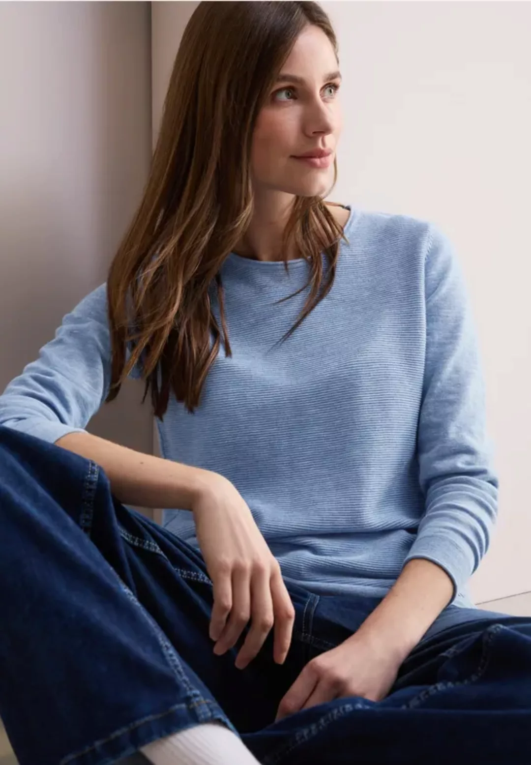 Cecil Strickpullover, im soften Baumwoll-Mix günstig online kaufen