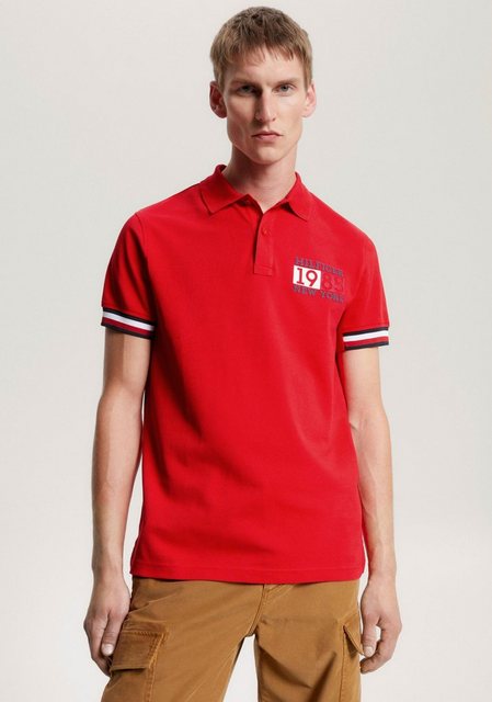 Tommy Hilfiger Poloshirt NEW YORK FLAG SLIM POLO günstig online kaufen