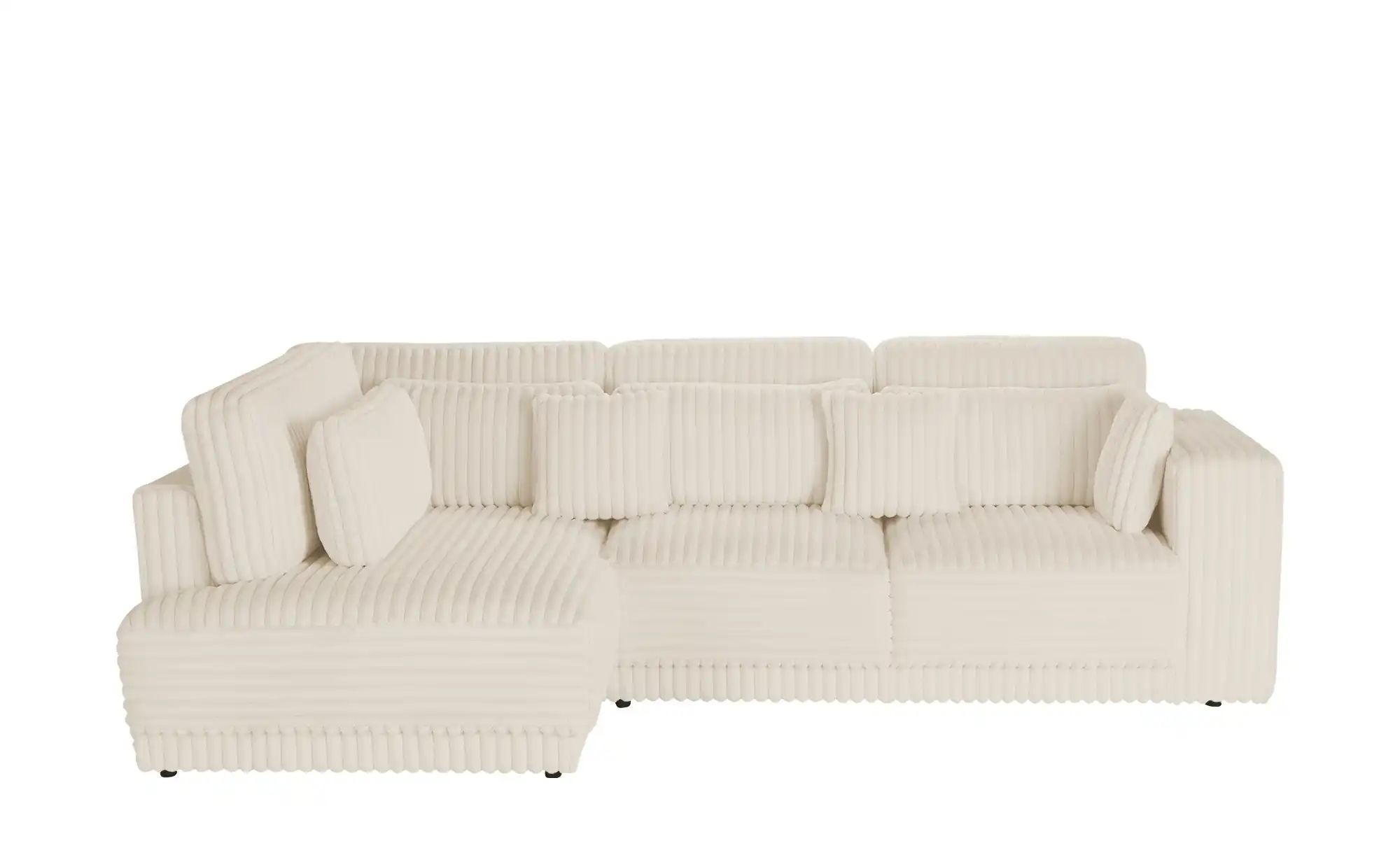 switch Ecksofa  in modernem Breitcord Torrino  ¦ creme ¦ Maße (cm): B: 300 günstig online kaufen