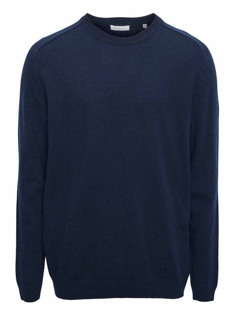 KnowledgeCotton Apparel Strickpullover Basic O-Neck Knit günstig online kaufen