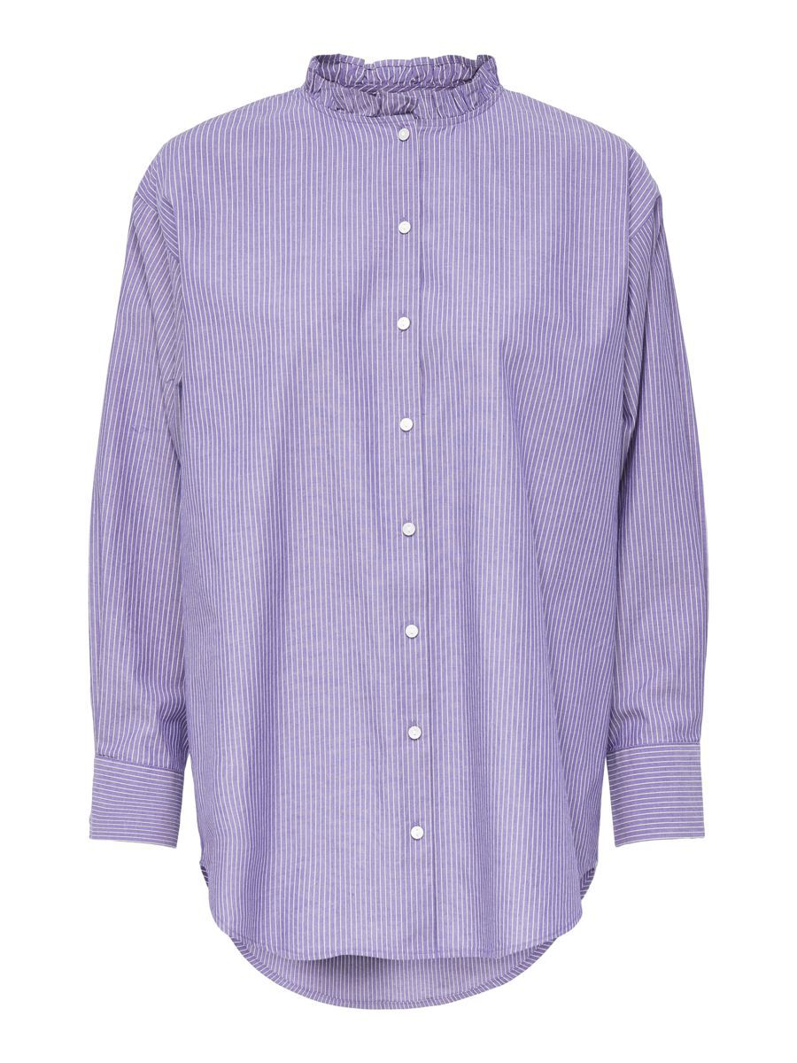 ONLY Loose Fit Hemd Damen Violett günstig online kaufen