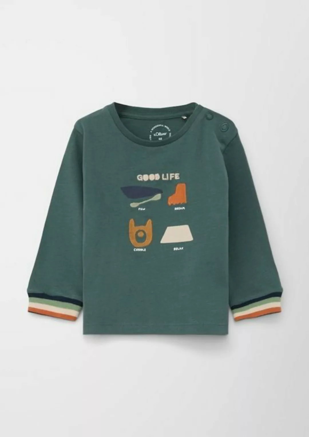 s.Oliver Langarmshirt T-Shirt günstig online kaufen