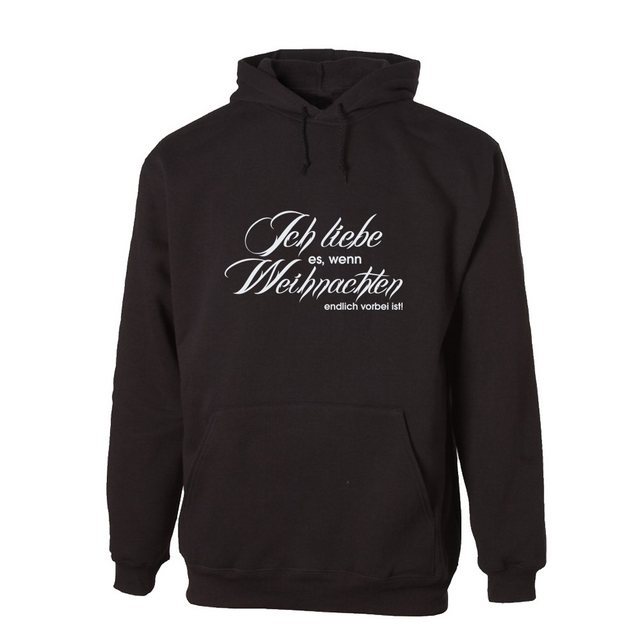 G-graphics Hoodie Ich liebe es, wenn Weihnachten vorbei ist mit trendigem F günstig online kaufen