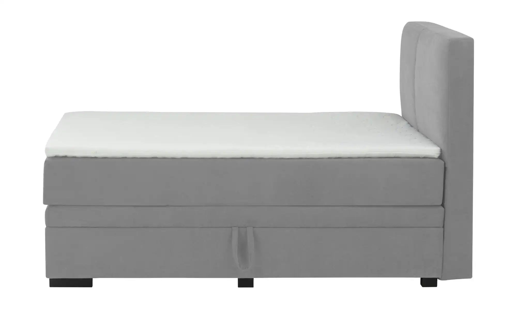 Boxi Boxspringbett mit Bettkasten Boxi Classic ¦ grau ¦ Maße (cm): B: 140 H günstig online kaufen