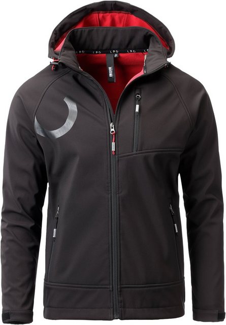 DEPROC Active Softshelljacke ELLIOT PEAK II MEN mit abnehmbarer Kapuze günstig online kaufen