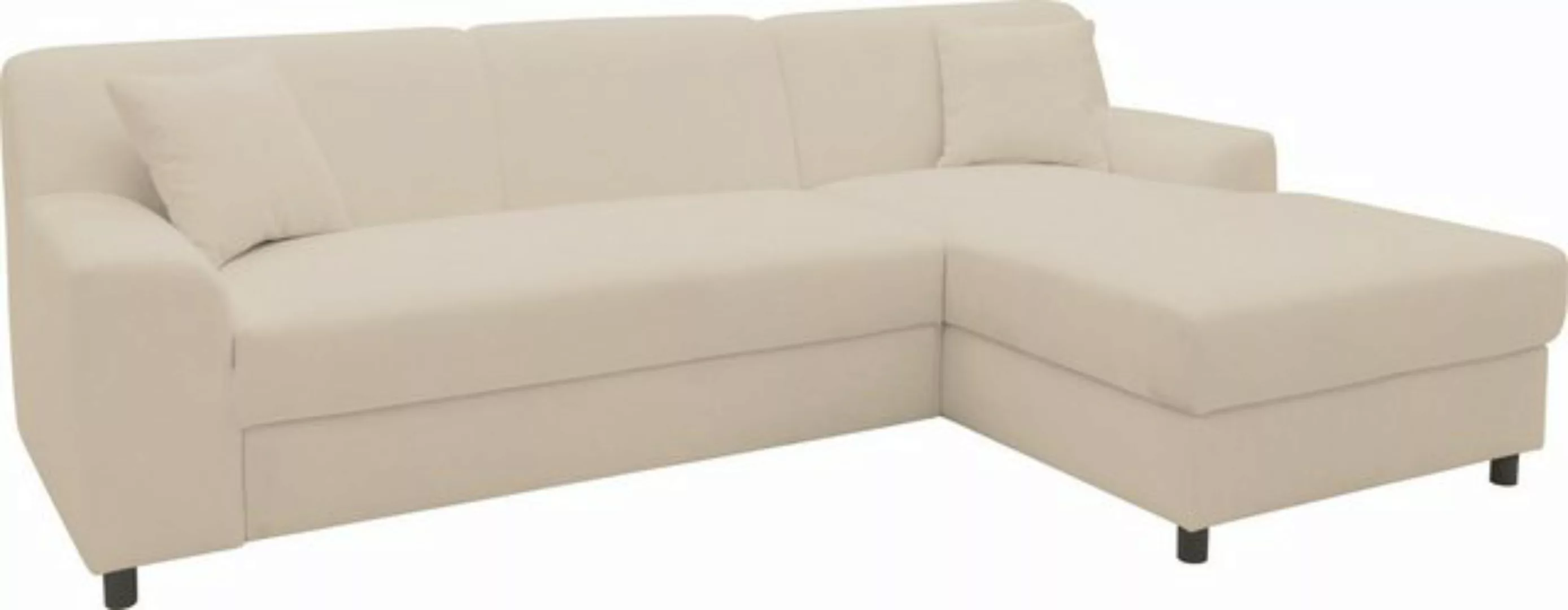 INOSIGN Ecksofa "Turah 2, L-Form, in Cord u. wasserabweisender Microfaser, günstig online kaufen