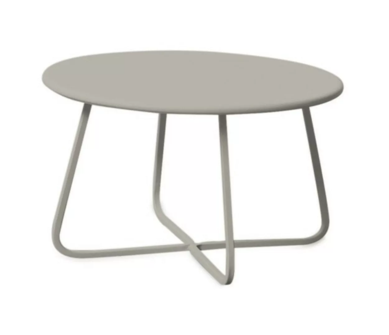 Niedriger Tisch Daisy Ø 65 cm schlamm FA günstig online kaufen