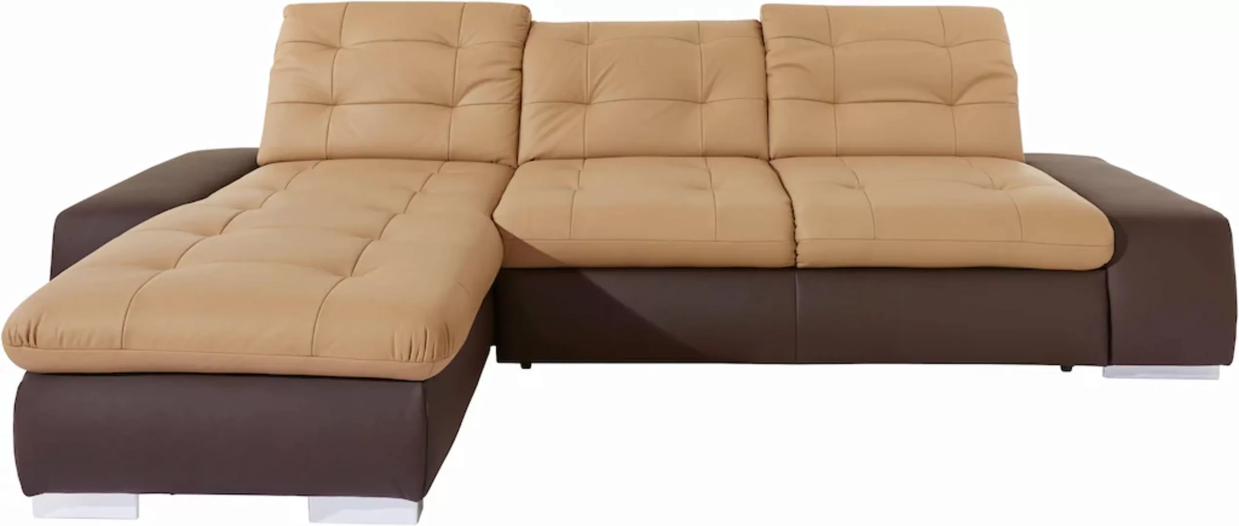 sit&more Ecksofa "Palomino L-Form", wahlweise XL oder XXL und mit Bettfunkt günstig online kaufen