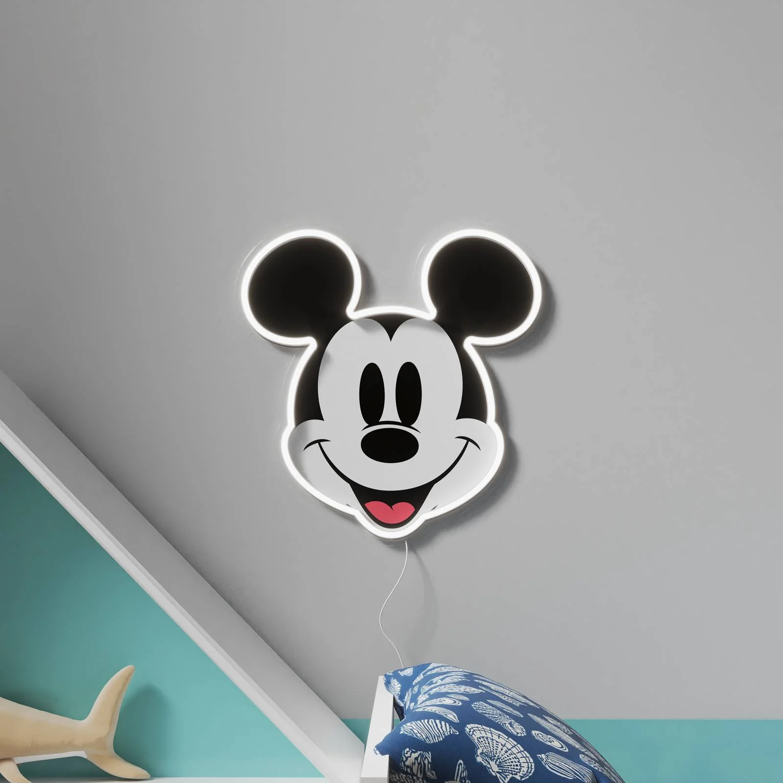 YellowPop Disney Mickey Printed Face Wandleuchte günstig online kaufen