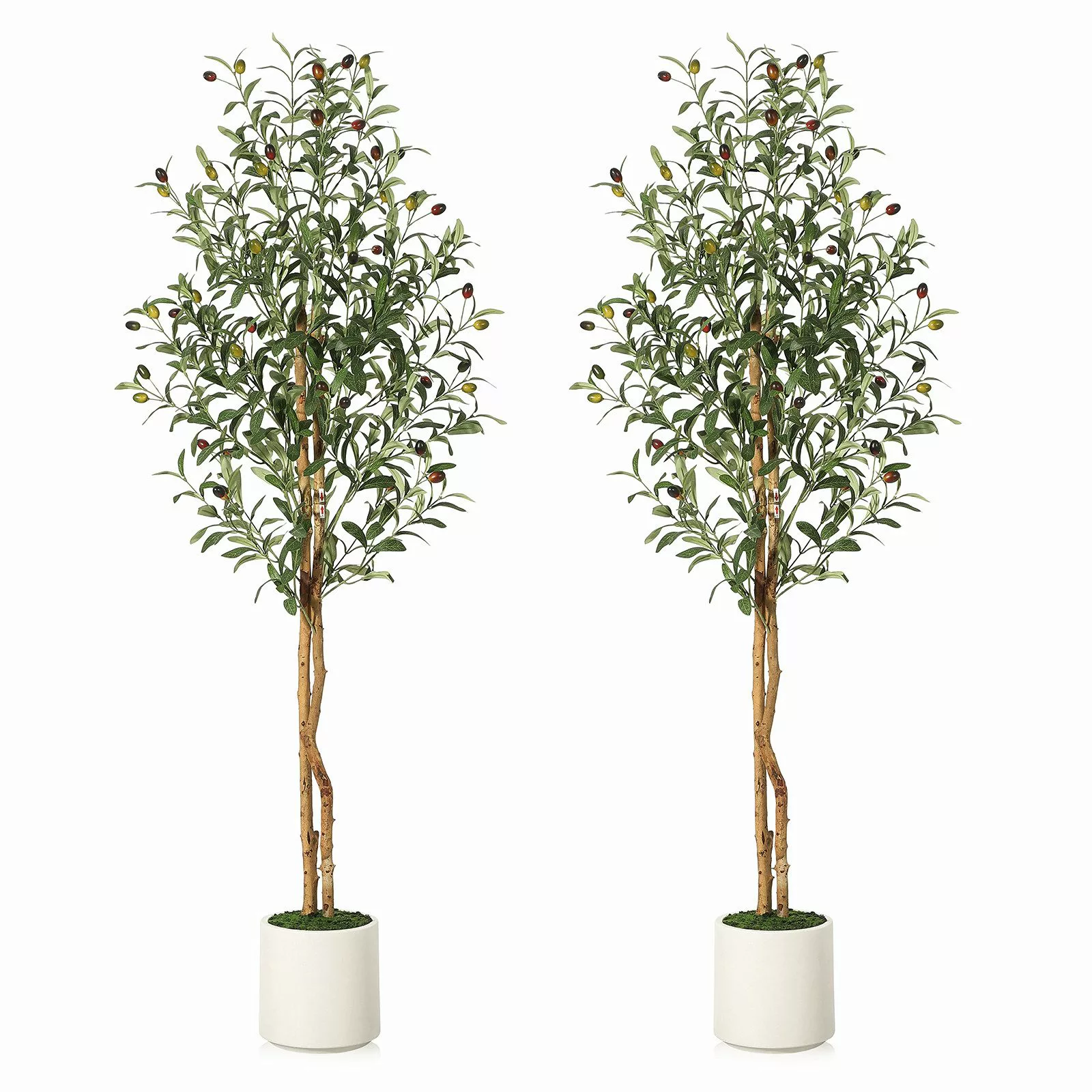 Kunstbaum Künstliche Olivenbäume für den Innenbereich, günstig online kaufen
