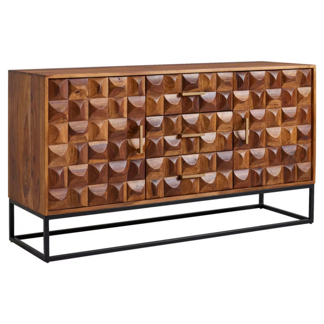 Sideboard rosenholz Nachbildung B/H/T: ca. 145x81x45 cm günstig online kaufen