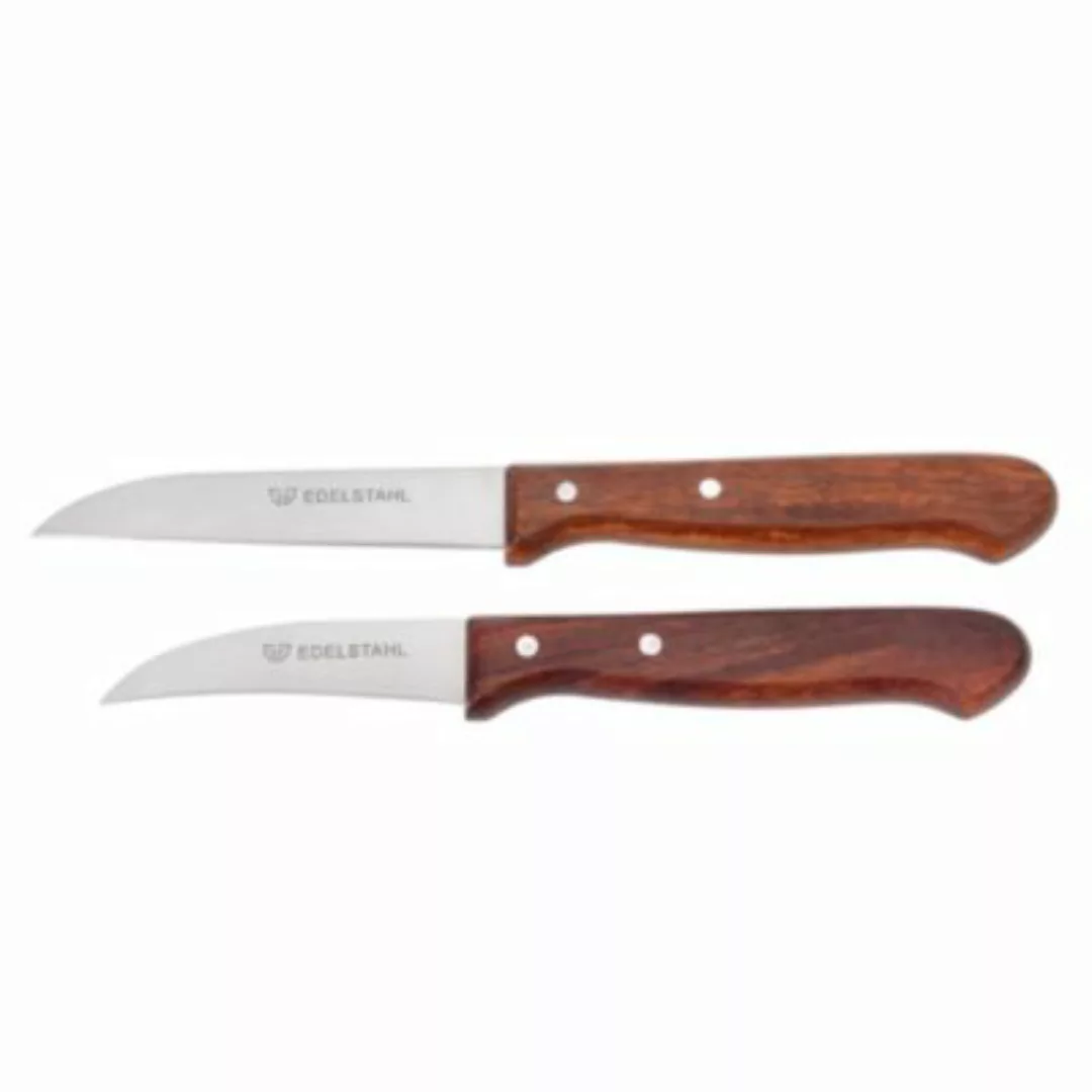 GRÄWE® Messerset 2-tlg mit Holzgriff braun günstig online kaufen