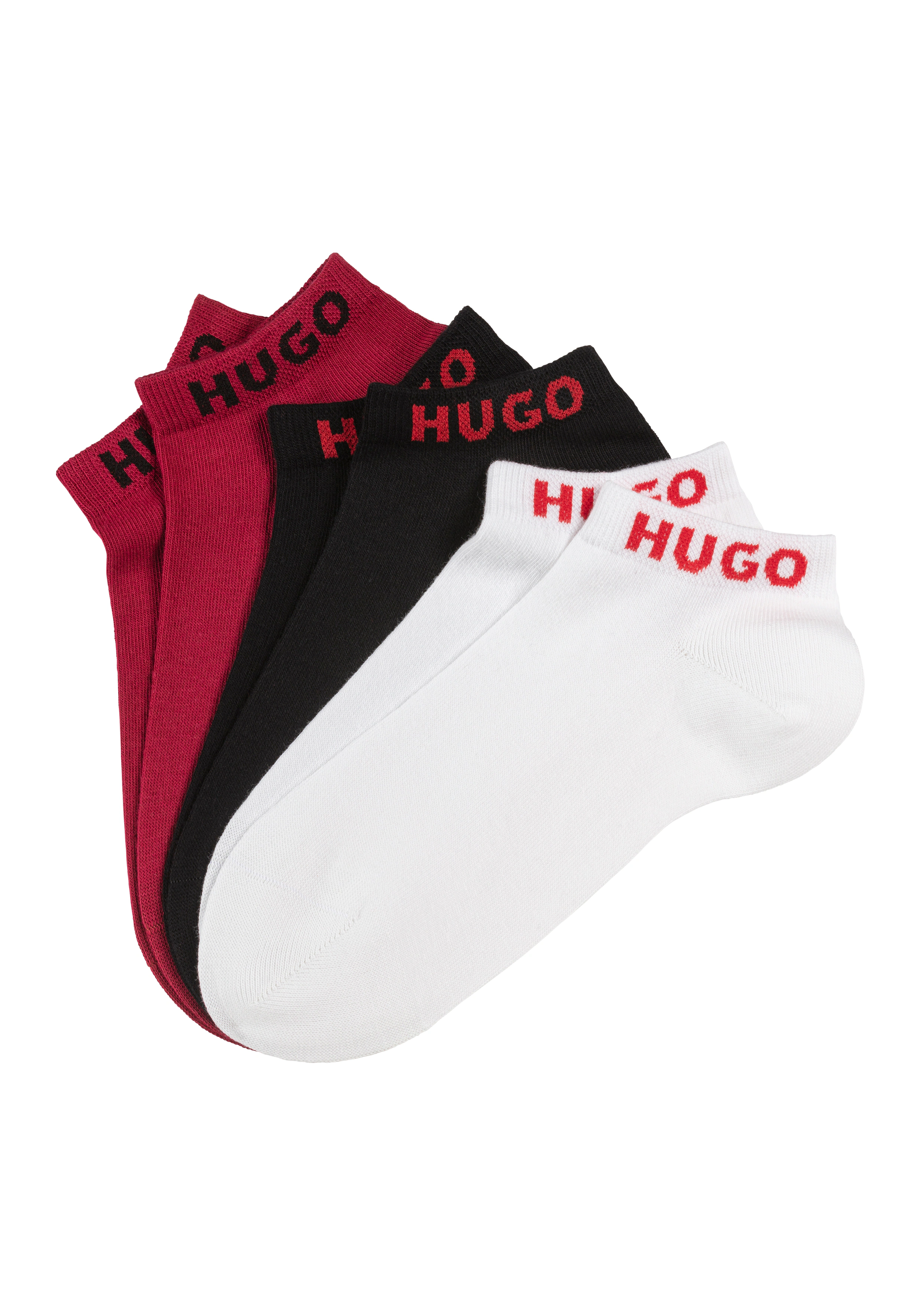 HUGO Underwear Socken "3P AS UNI COL CC W", (Packung, 3 Paar, 3er), mit Log günstig online kaufen