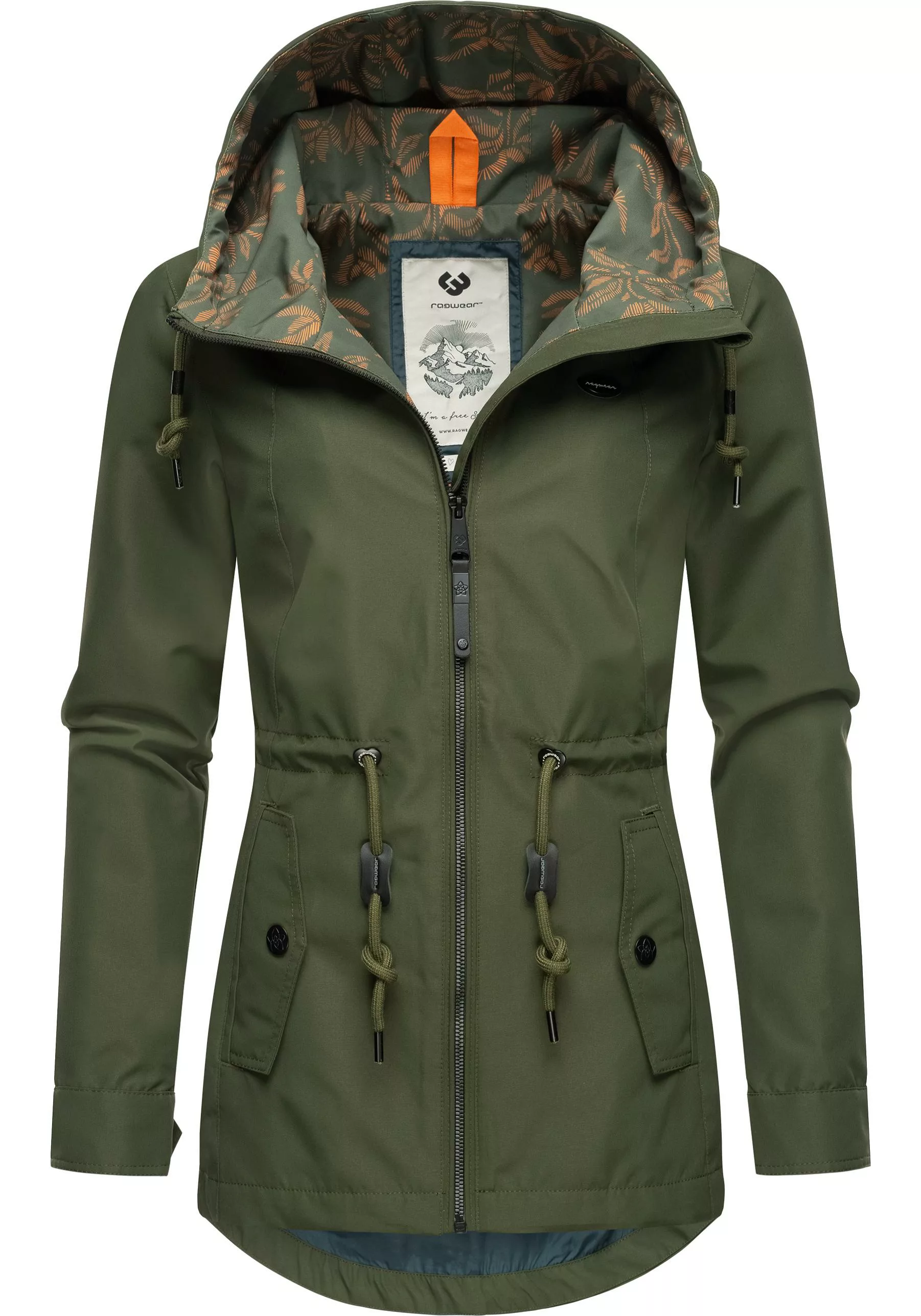 Ragwear Outdoorjacke "Monadis", mit Kapuze, Leichte Damen Übergangsjacke mi günstig online kaufen