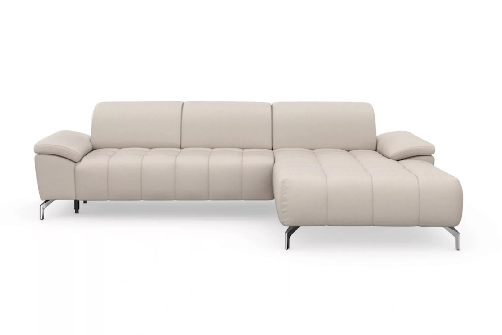 sit&more Ecksofa »Cool L-Form«, wahlweise mit Kopfteilverstellung und Vorzi günstig online kaufen