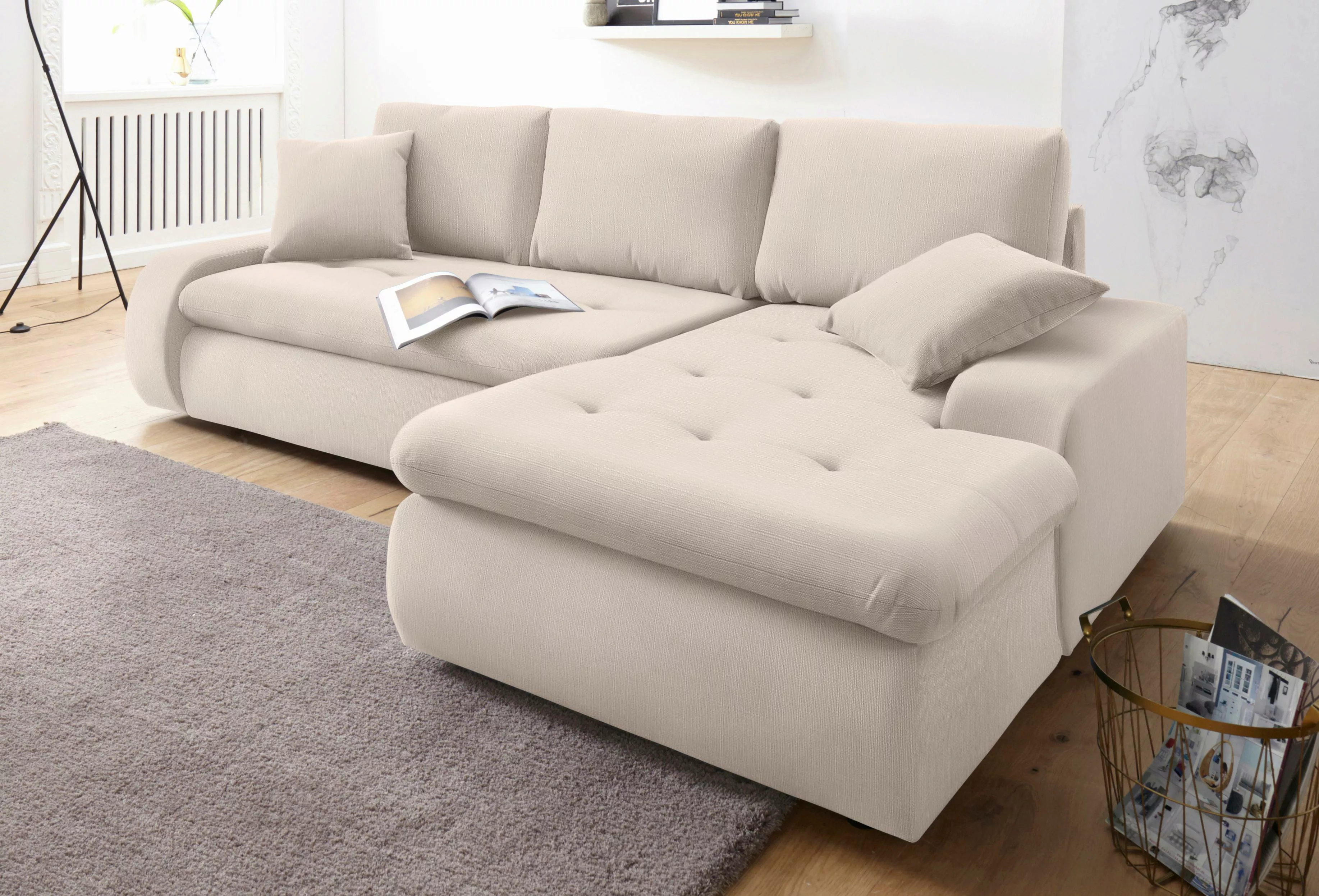 TRENDMANUFAKTUR Ecksofa »Indie II, tolle Detailverarbeitung, bequem und kom günstig online kaufen