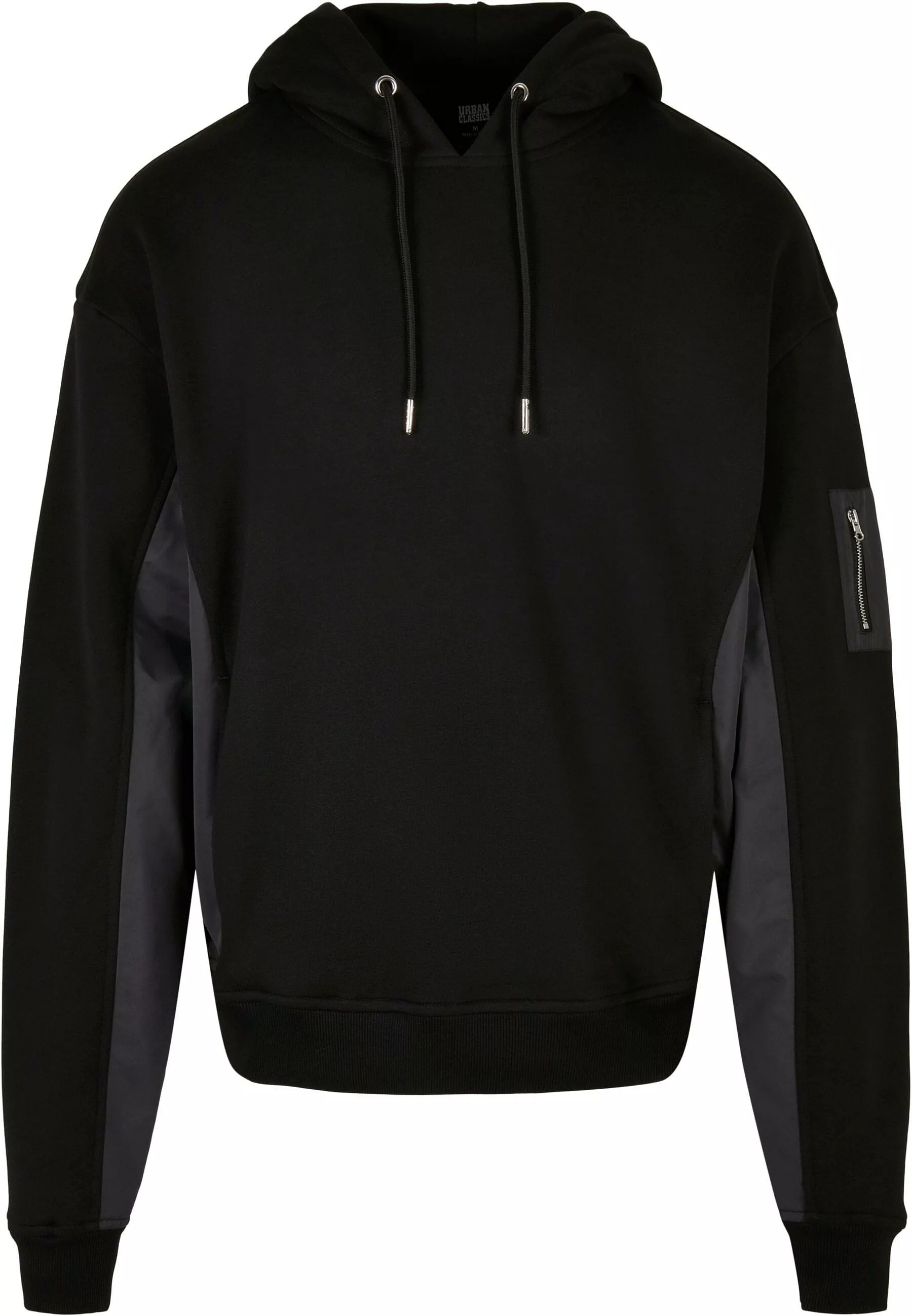 URBAN CLASSICS Kapuzensweatshirt "Urban Classics Herren Military Bomber Hoo günstig online kaufen