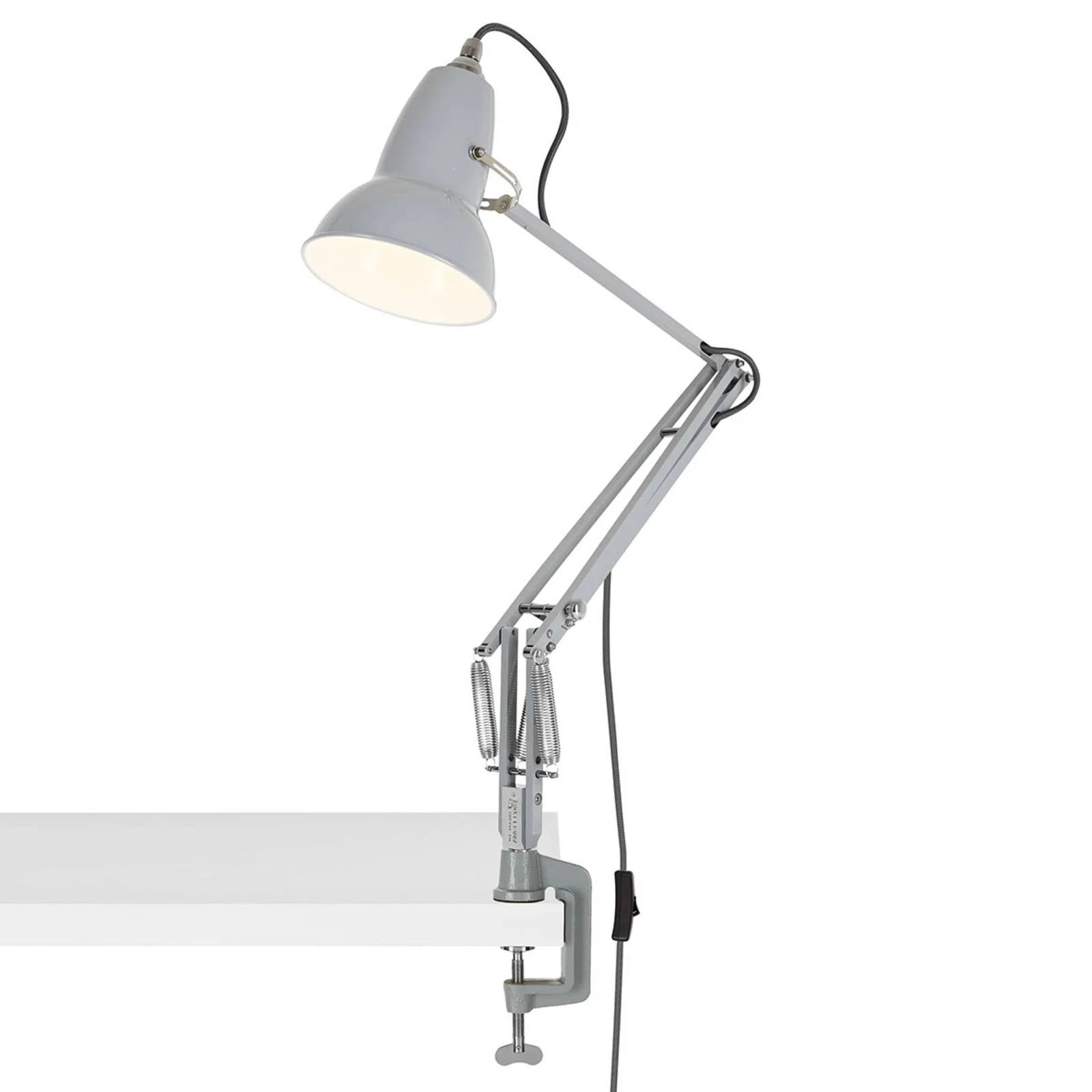 Anglepoise Original 1227 Klemm-Tischlampe grau günstig online kaufen