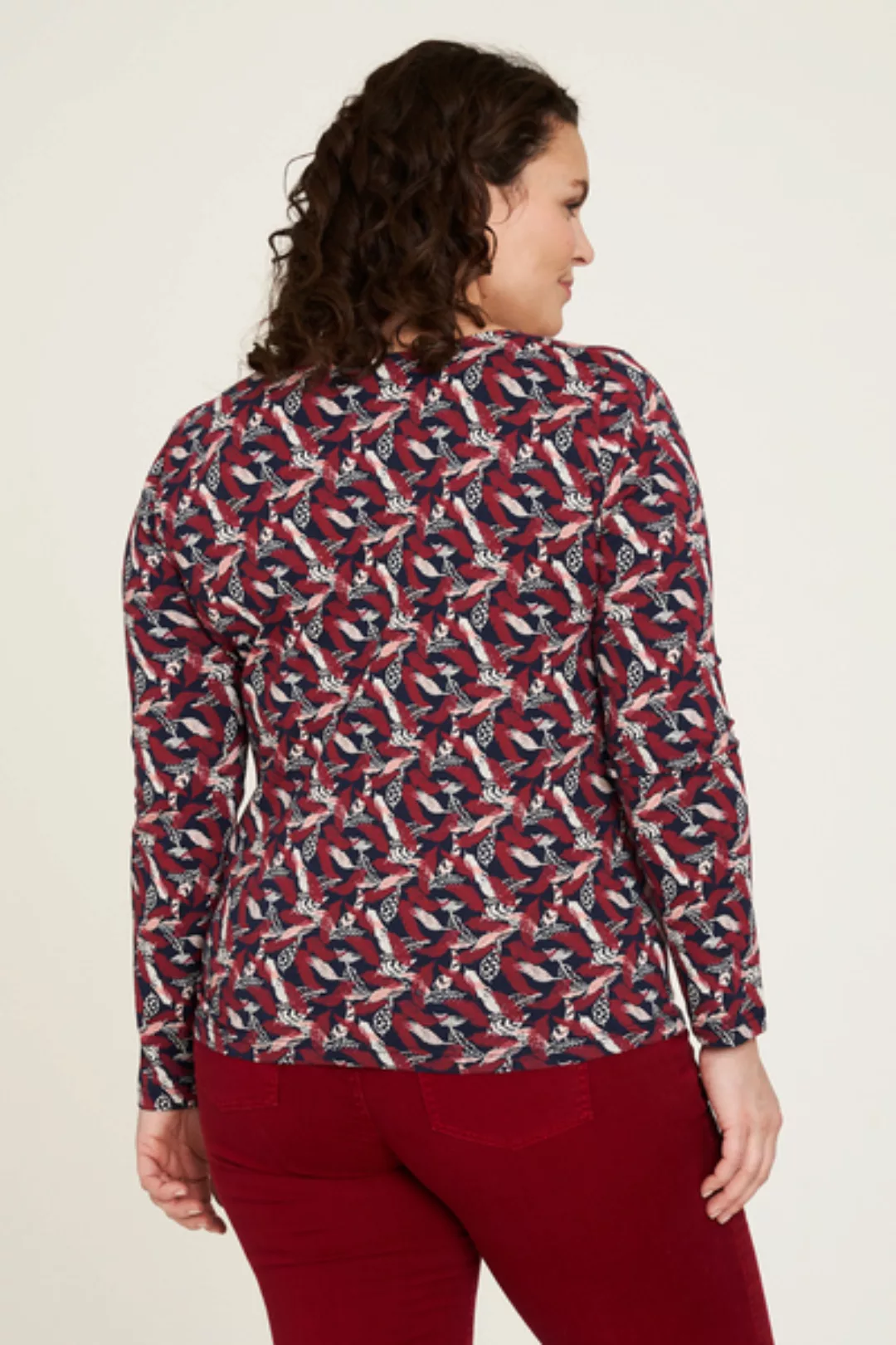 Jersey Shirt Aus Bio-baumwolle Mit Print In Verschiedenen Farben günstig online kaufen
