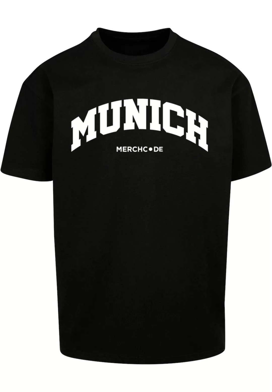 Merchcode T-Shirt "Merchcode Herren Munich Wording - Heavy Oversize Tee", ( günstig online kaufen