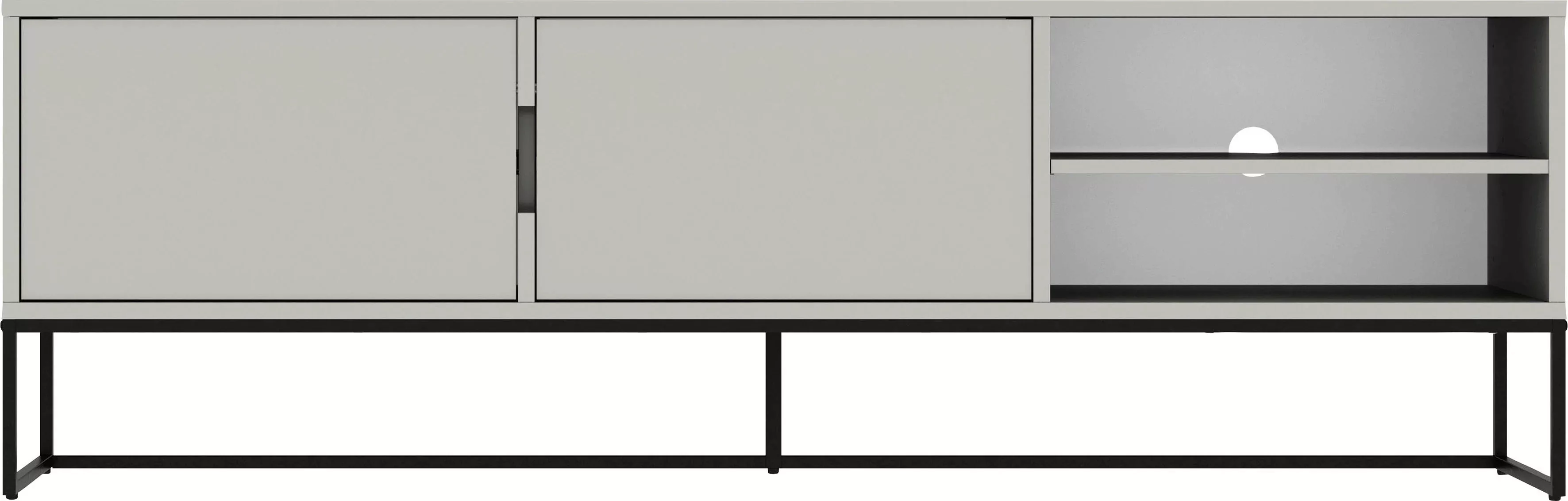 Tenzo Lowboard "LIPP", mit 2 Türen und 2 offenen Fächern, Design von Tenzo günstig online kaufen