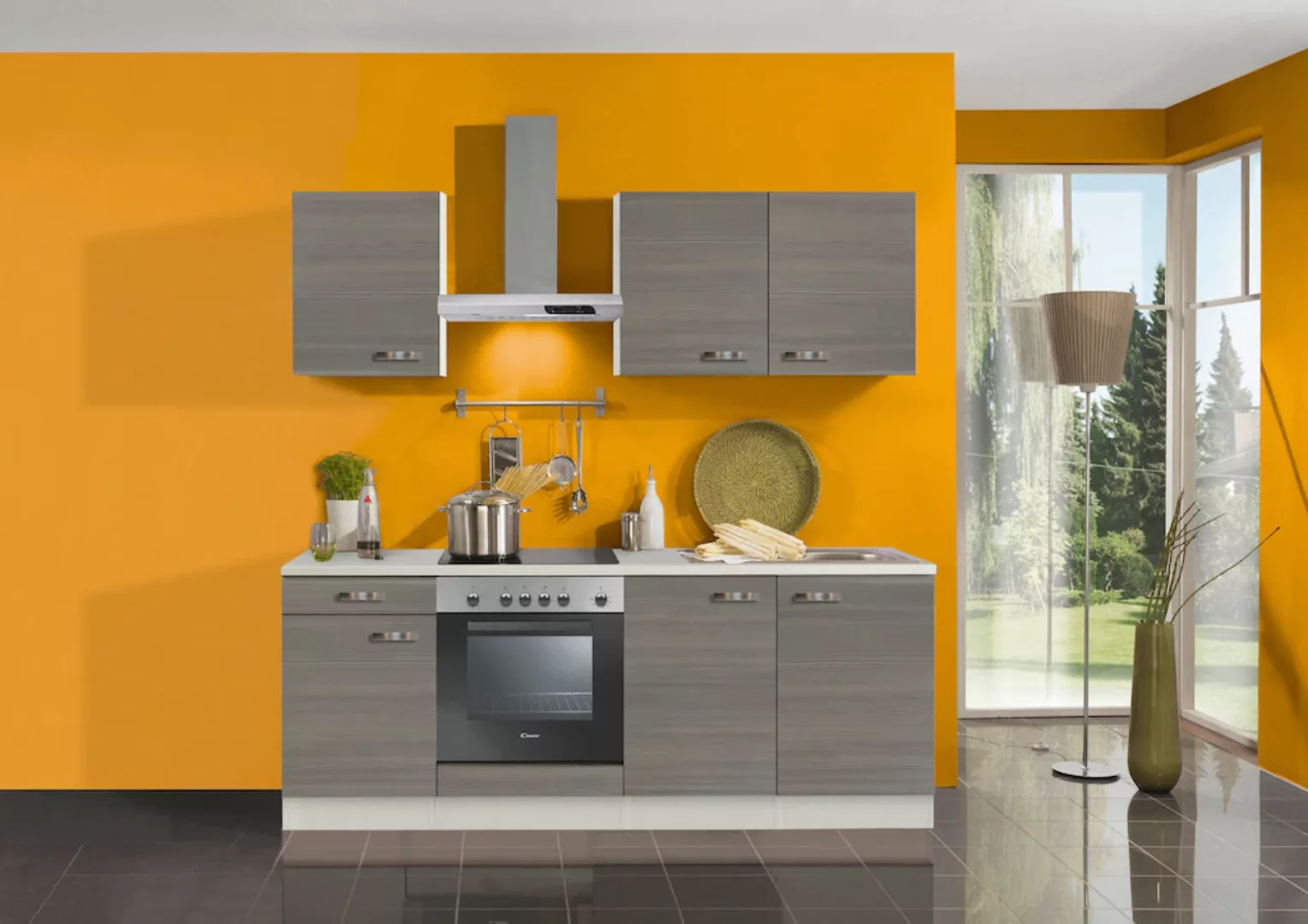 OPTIFIT Küchenzeile "Vigo", ohne E-Geräte, Breite 210 cm günstig online kaufen