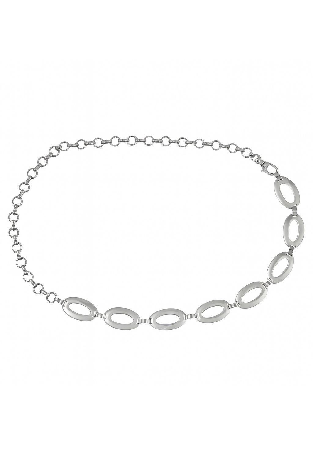 COLLEZIONE ALESSANDRO Kettengürtel "Ovaly", Kettengürtel in silber günstig online kaufen