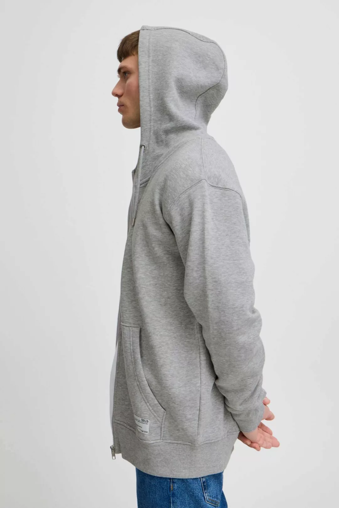 !Solid Hoodie Sweatshirtjacke (1-tlg) Sweatjacke mit günstig online kaufen