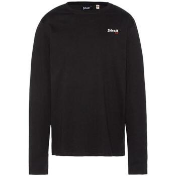 Schott  Langarmshirt TSBRODEDML-BLK günstig online kaufen