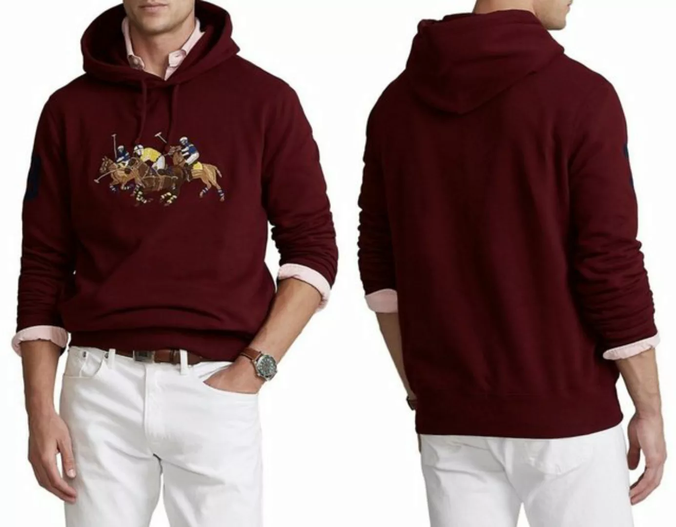Ralph Lauren Sweatshirt POLO RALPH LAUREN Triple Pony Hoodie Sweater Sweats günstig online kaufen