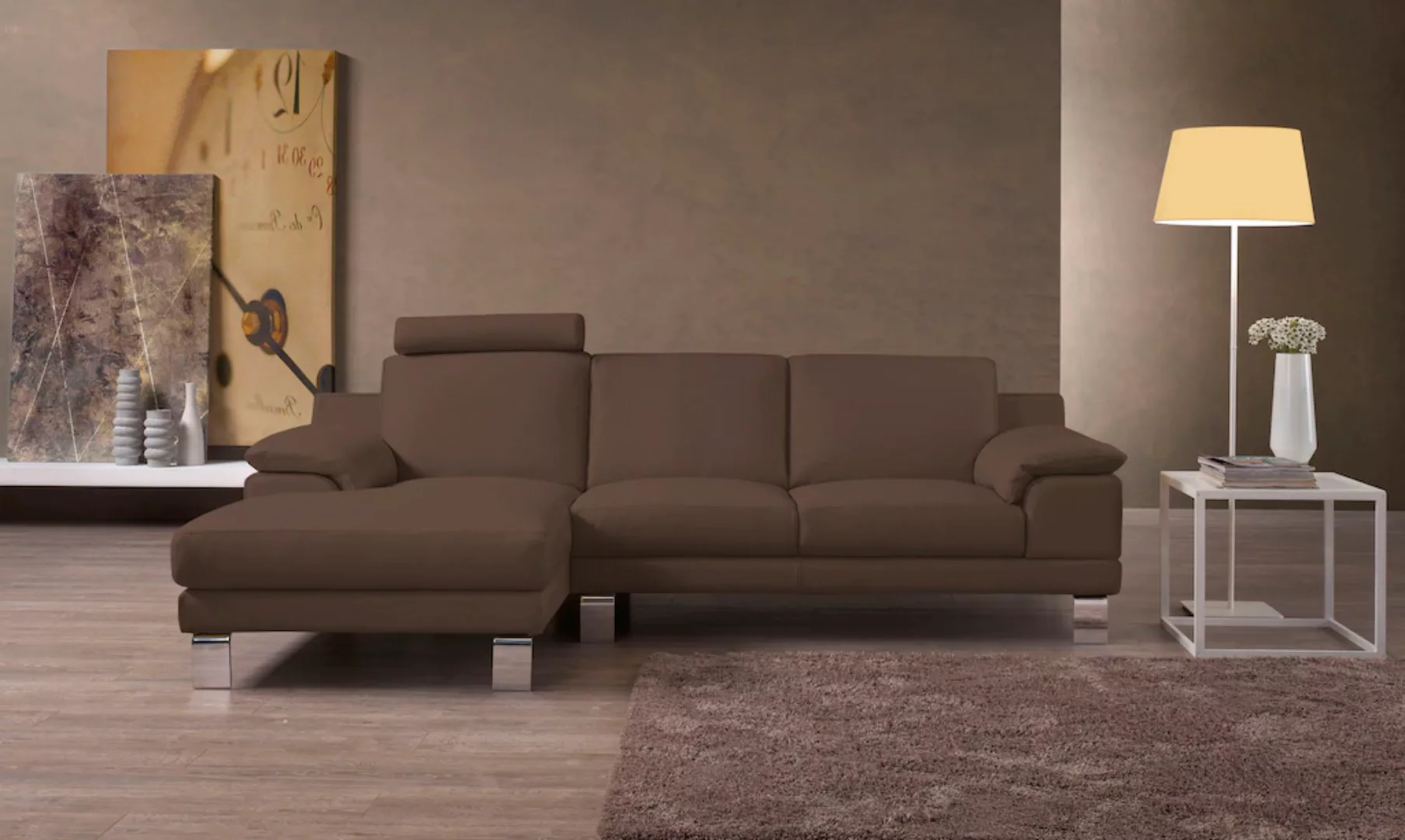 Egoitaliano Ecksofa »Shakira, Design und super Sitzkomfort auf hohem Niveau günstig online kaufen